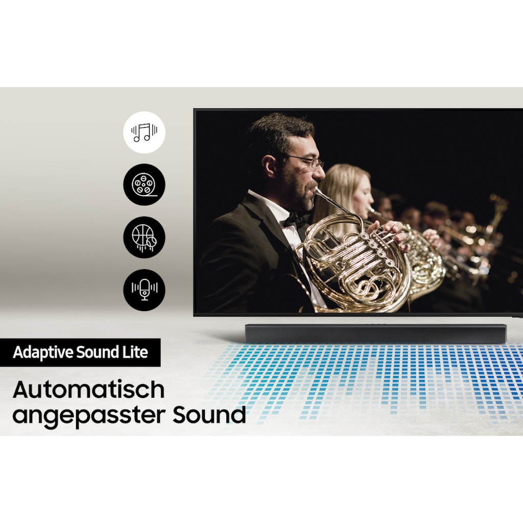 Samsung Soundbar »HW-B440«, 2.1-Kanal,Dolby Digital 2.0 und DTS 2.0,RMS: 300 W bzw. 270W