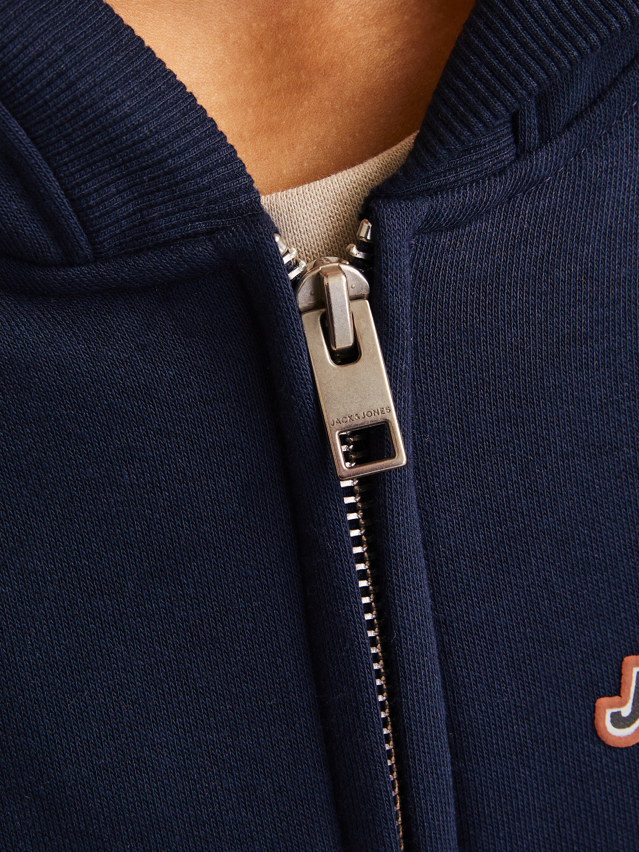 Jack & Jones Junior Kapuzensweatjacke »JORVESTERBRO NEWTON SWEATZIP HOOD BF JNR«