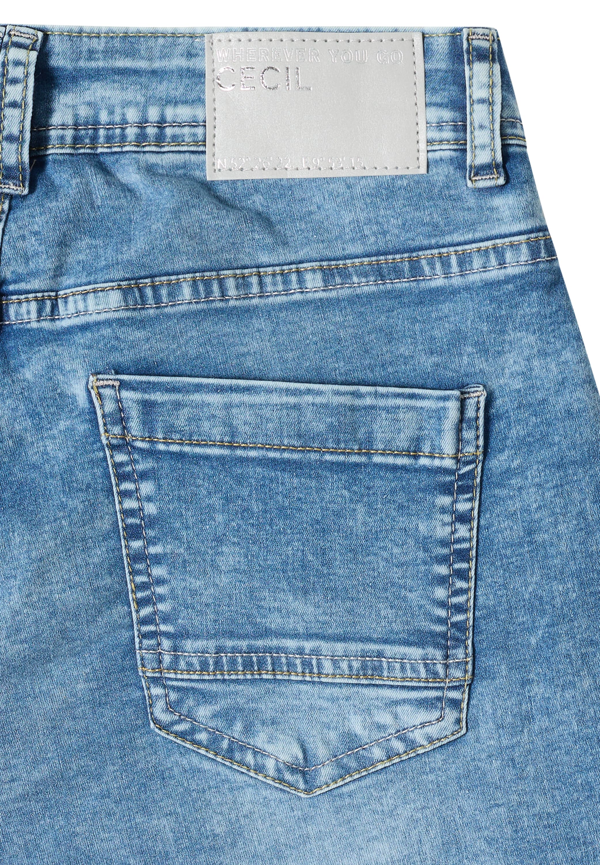 Cecil Shorts »Neele«  Jeans-Shorts/Loose Fit mit Stretch