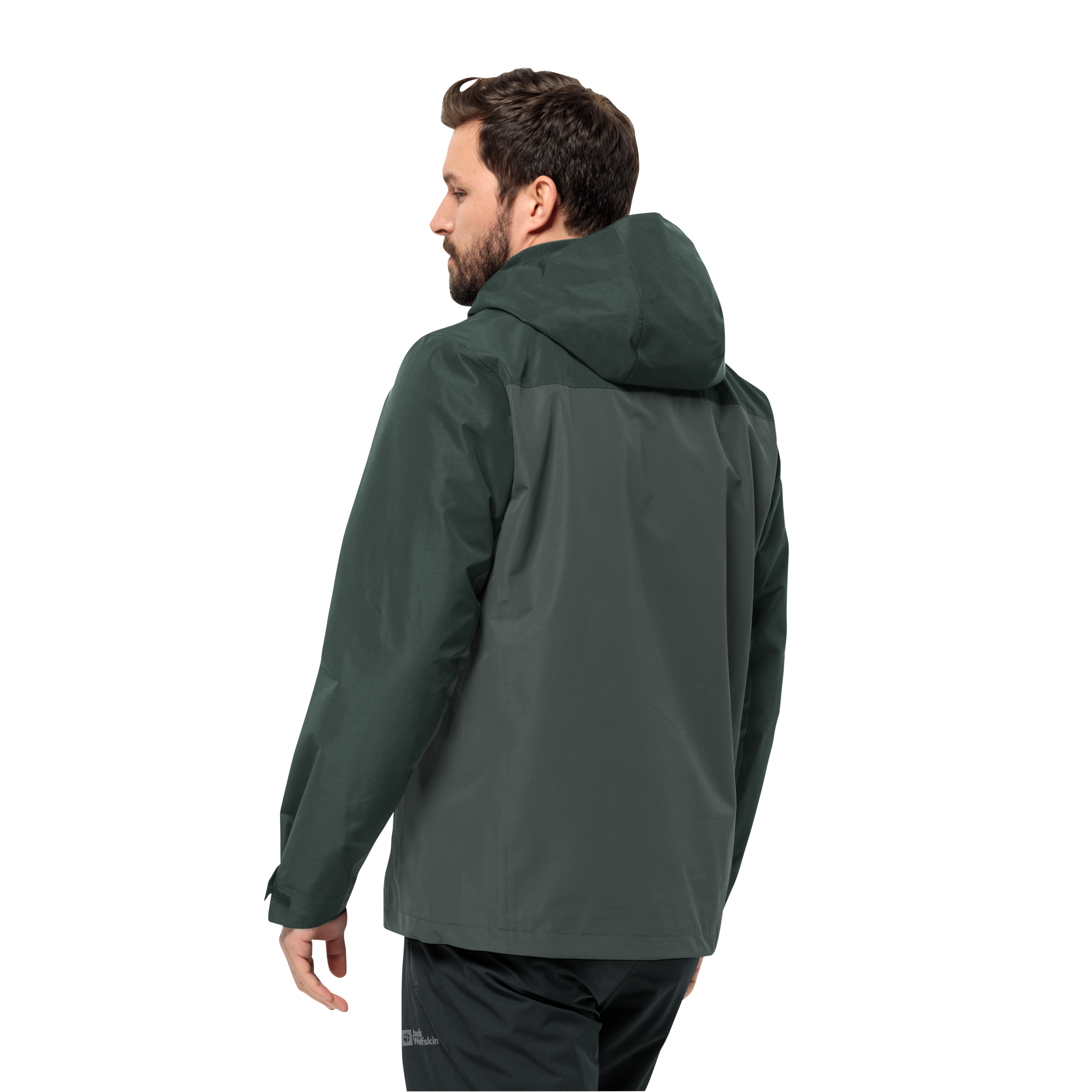 Jack Wolfskin 3-in-1-Funktionsjacke »TAUBENBERG 3IN1 JKT M«, mit Kapuze, mit wasserabweisenden Reissverschlüssen, Wasserdicht, Atmungsaktiv