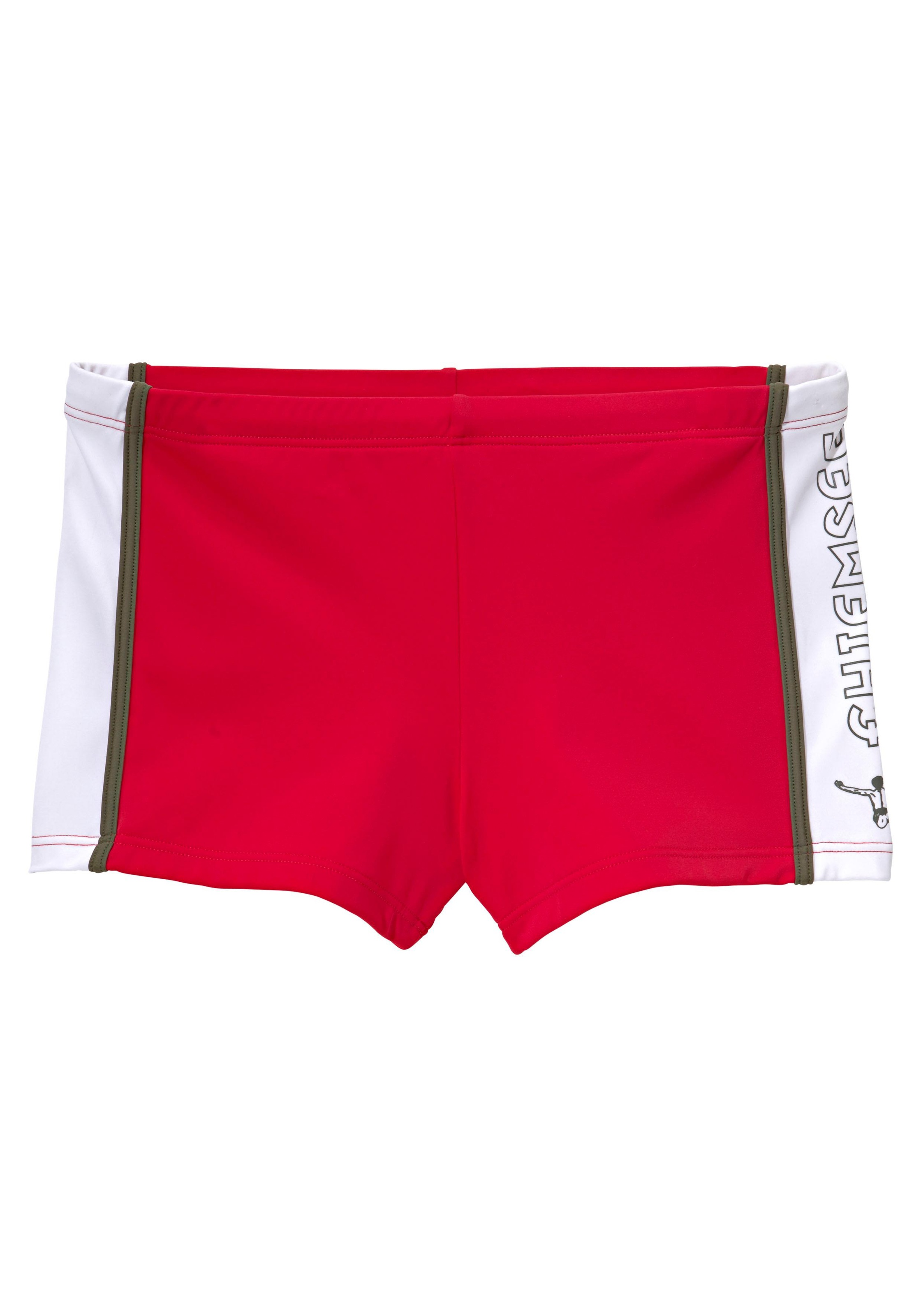 Chiemsee Boxer-Badehose, mit Kontrasteinsätzen