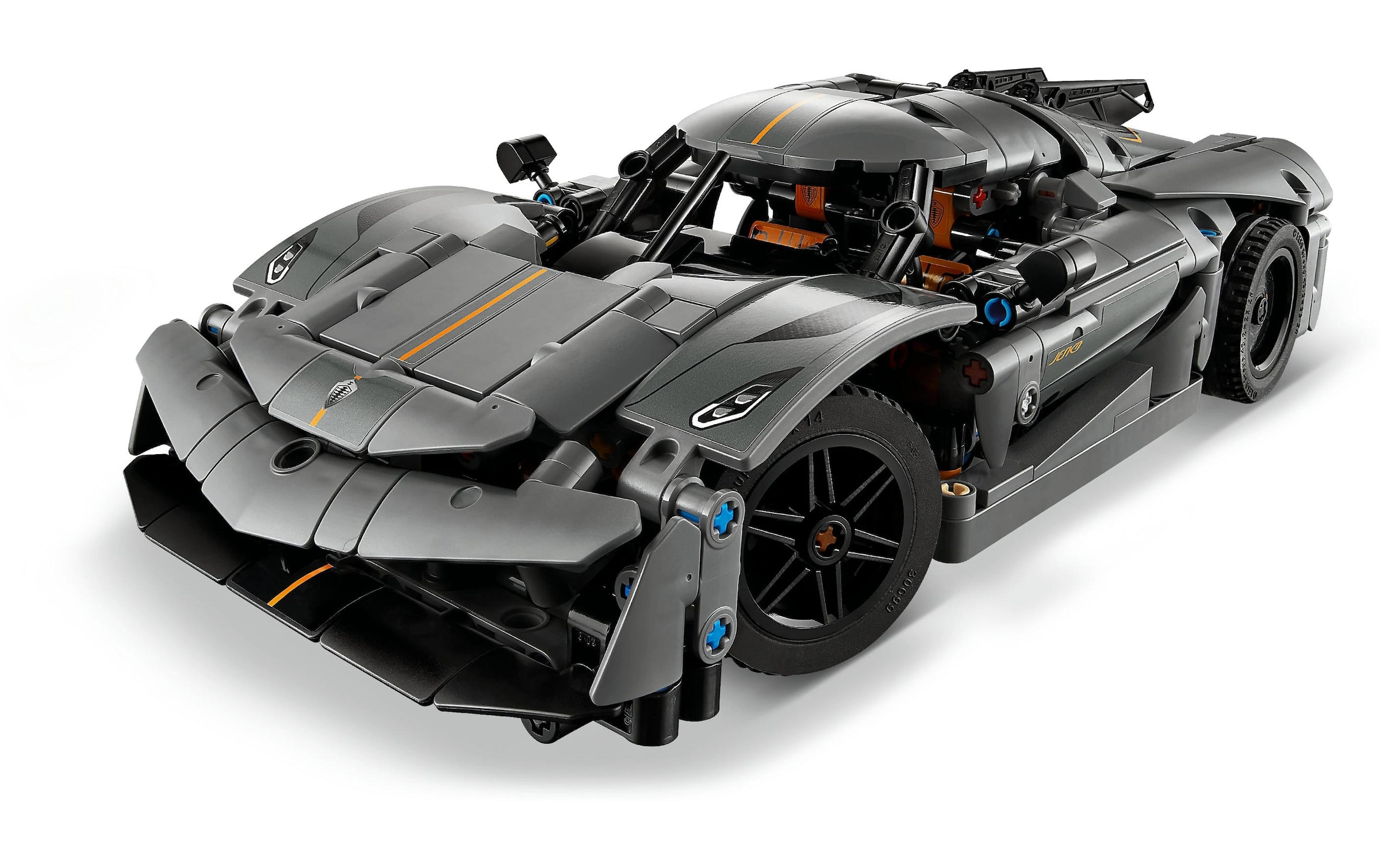 LEGO® Konstruktionsspielsteine »Technic Koenigsegg Jesko Supersportwagen 42173«, (801 St.)