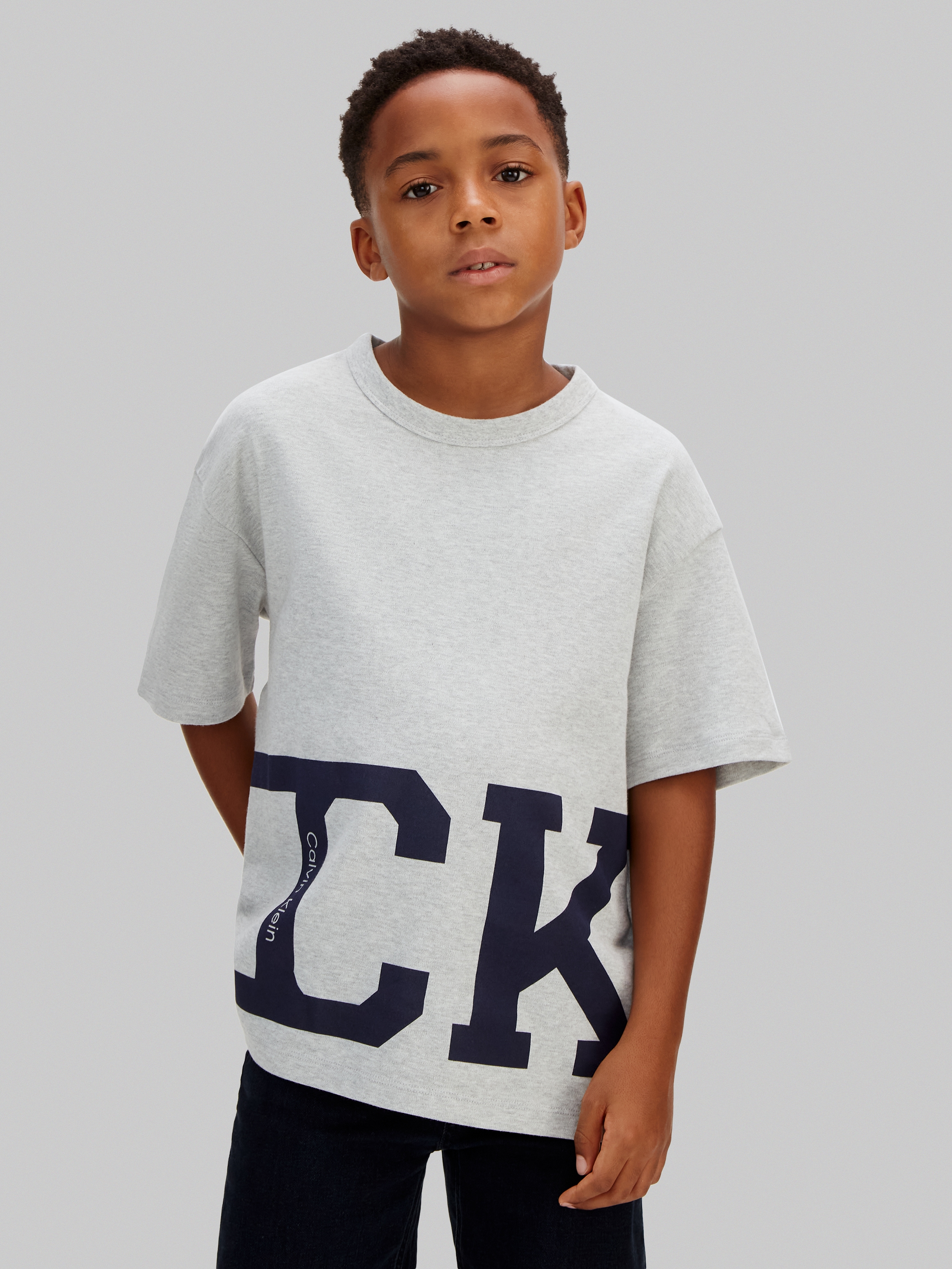 Image of Calvin Klein Jeans T-Shirt Regular fit mit Rundhalsausschnitt für Kinder