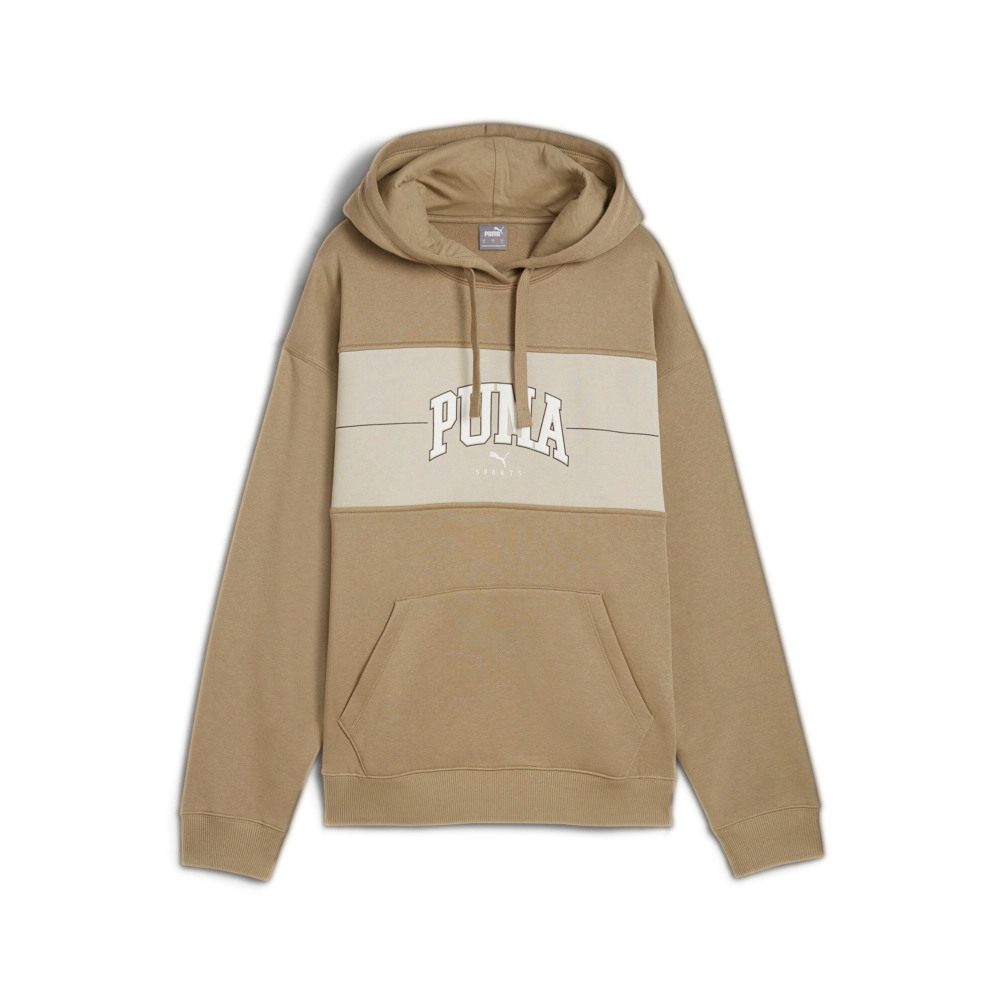 Image of PUMA Kapuzensweatshirt "SQUAD HOODIE FL", mit verstellbarer Kapuze, mit Kängurutasche, mit Fleece-Innenseite