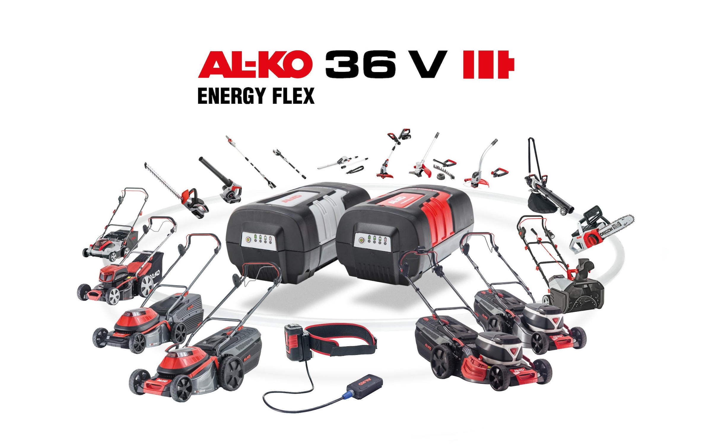 AL-KO Akkurasenmäher »36 V ENERGY FLEX Akku-Rasenmäher 512«