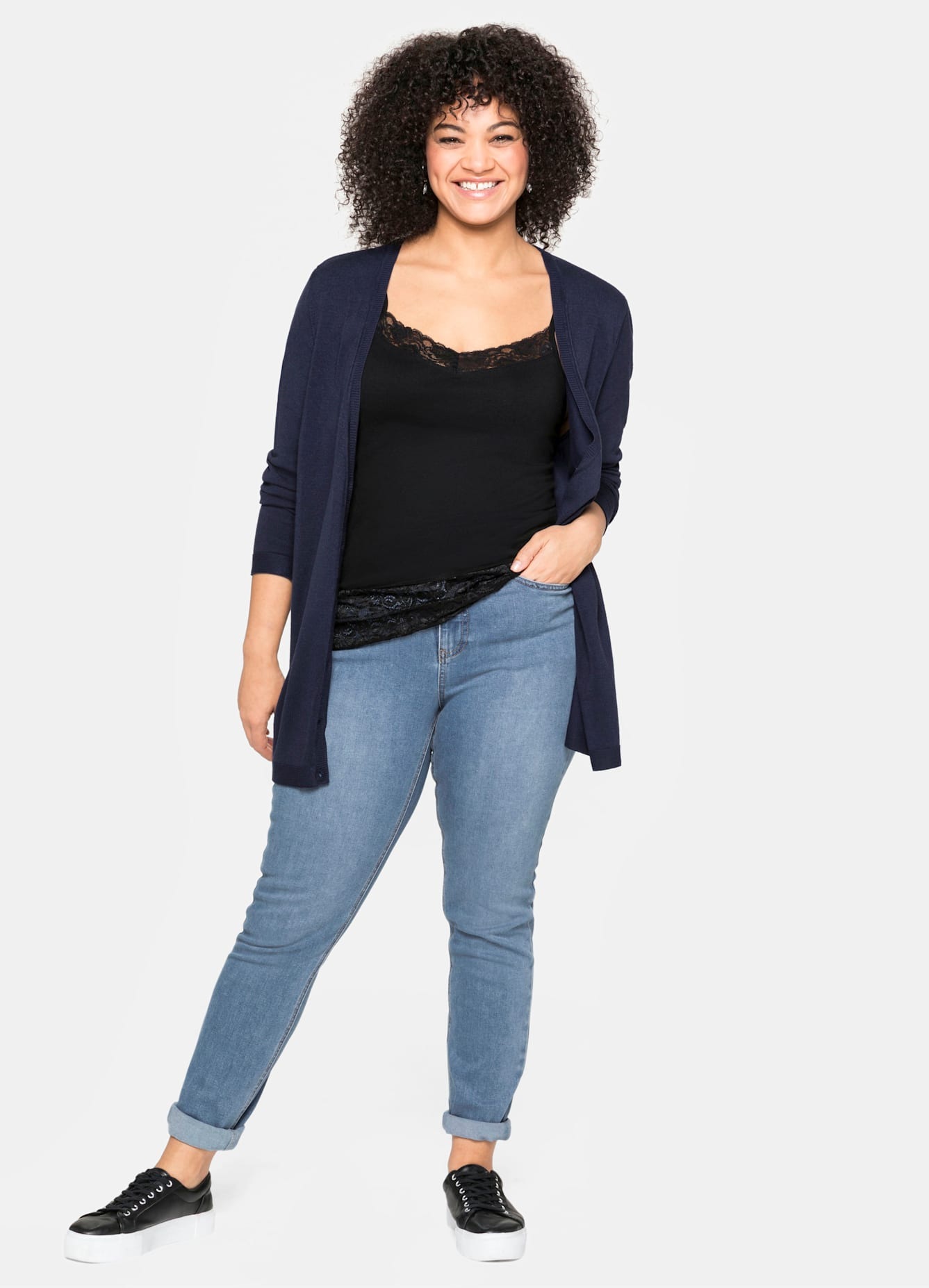 Sheego Stretch-Jeans, (1 tlg.)