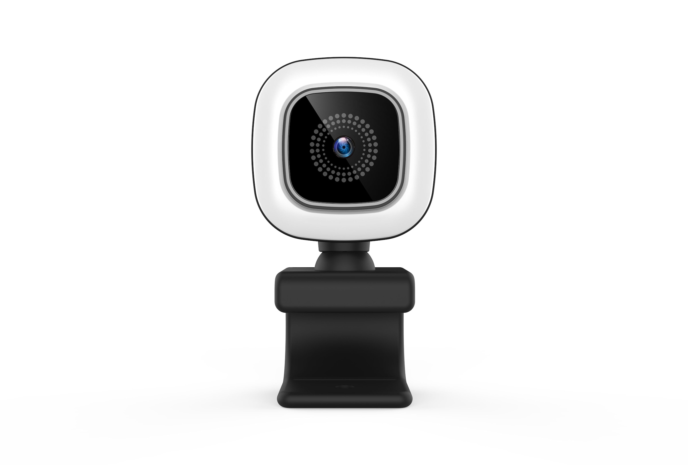 Hyrican Webcam »HYRICAN ST-CAM554 UHD Webcam 3840x2160 Pixel mit Ringlicht 12MP« 4K Ultra HD