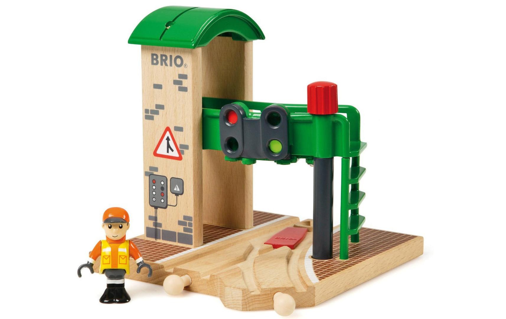 BRIO® Spielzeugeisenbahn-Gebäude »BRIO® WORLD Signal Station«