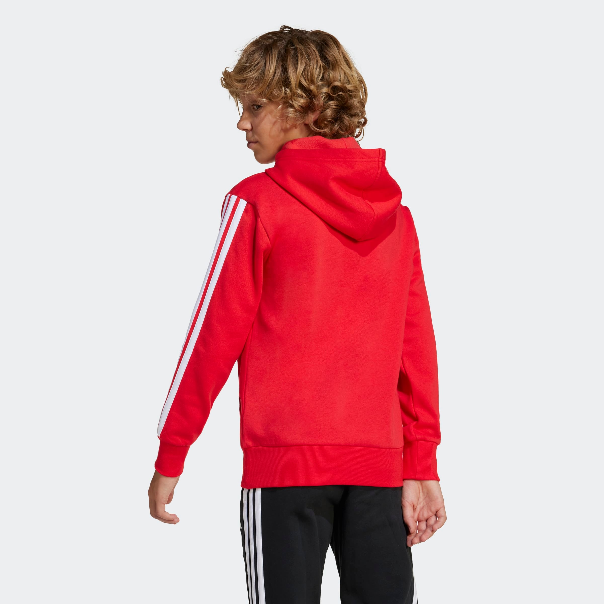 adidas Sportswear Kapuzensweatshirt »J 3S TIB FL HD«