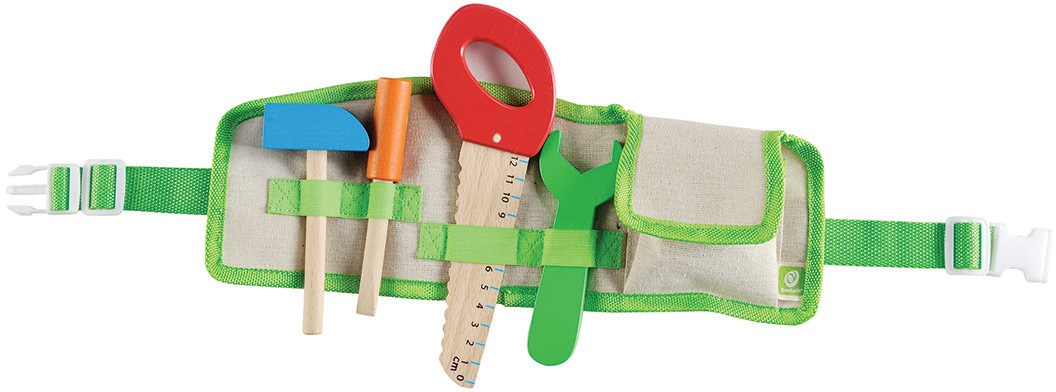 Image of EverEarth® Spielwerkzeug »Werkzeuggürtel«, FSC®- schützt Wald - weltweit bei Ackermann Versand Schweiz
