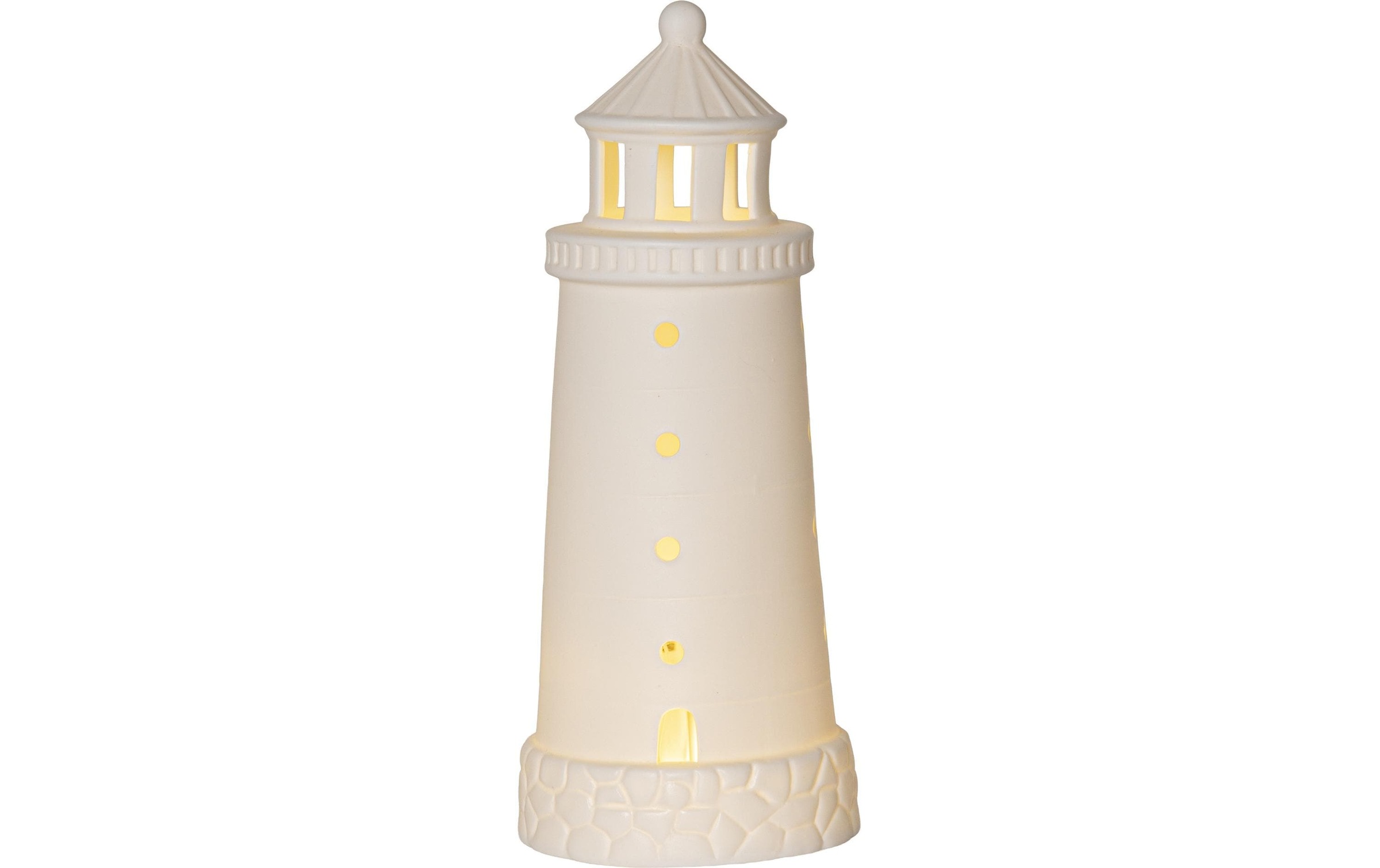 Image of Gartenleuchte "Figur Seaside Indoor, Weiss, 25.00 cm Höhe" LED-Modul warmweiss