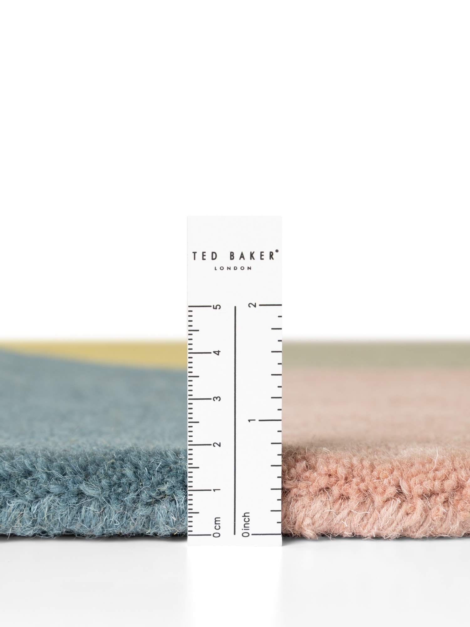 Ted Baker Tapis en laine »Cecil« Rectangulaire 17 mm Höhe Laine, tapis naturel, fait main, salon, chambre à coucher, coloré