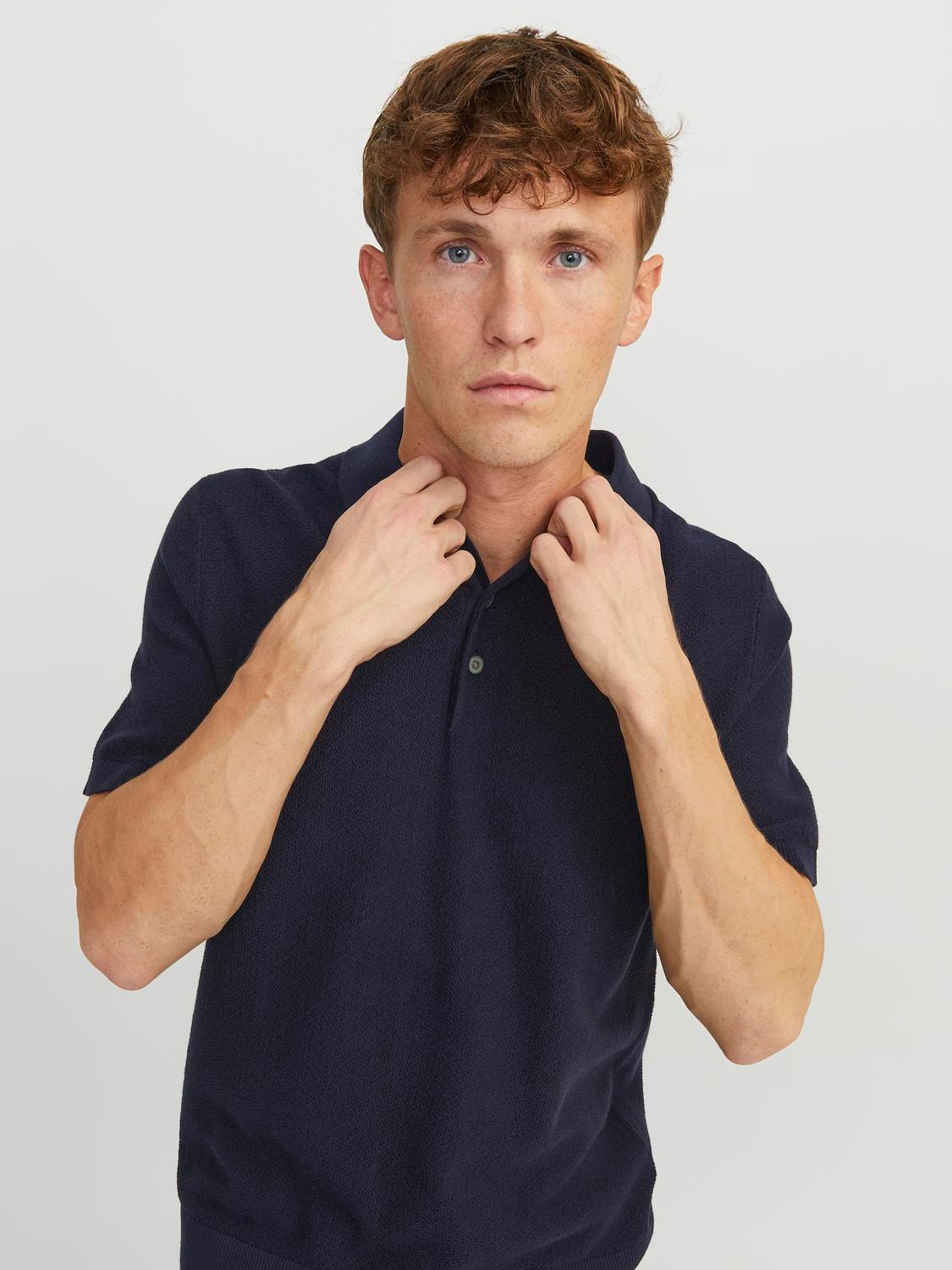 Jack & Jones Poloshirt »JPRBLUSANDRI KNIT POLO SN«