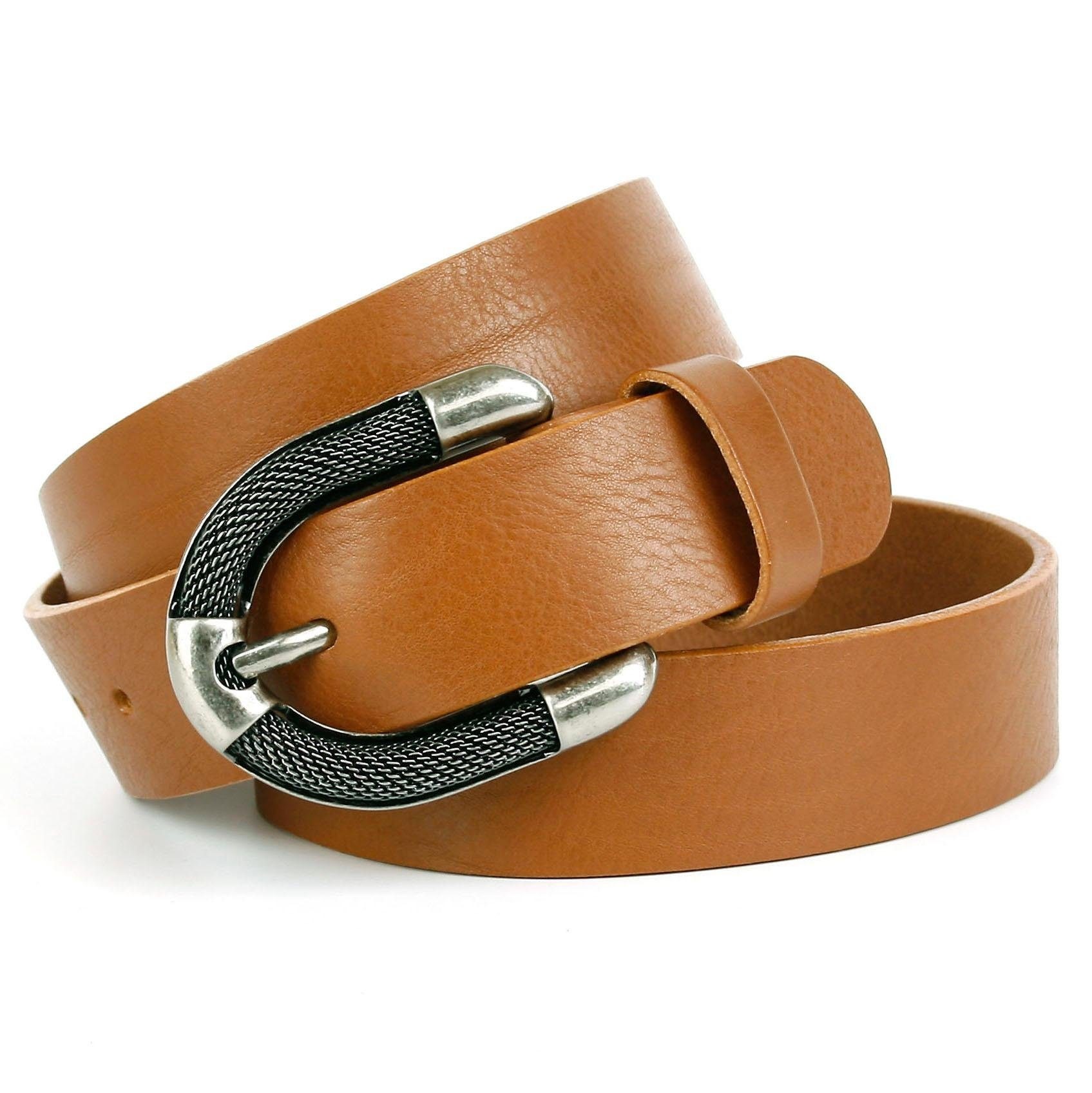 Image of Anthoni Crown Ledergürtel, mit aufwendiger Schmuck-Schliesse in Used-Optik bei Ackermann Versand Schweiz