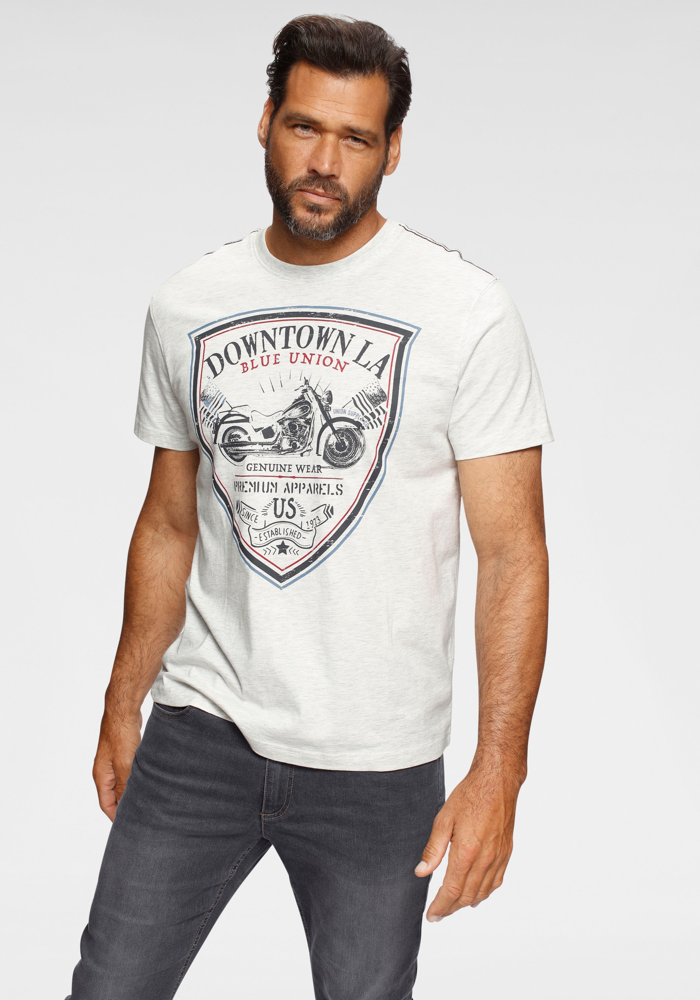 Image of Arizona T-Shirt, In melierter Optik bei Ackermann Versand Schweiz