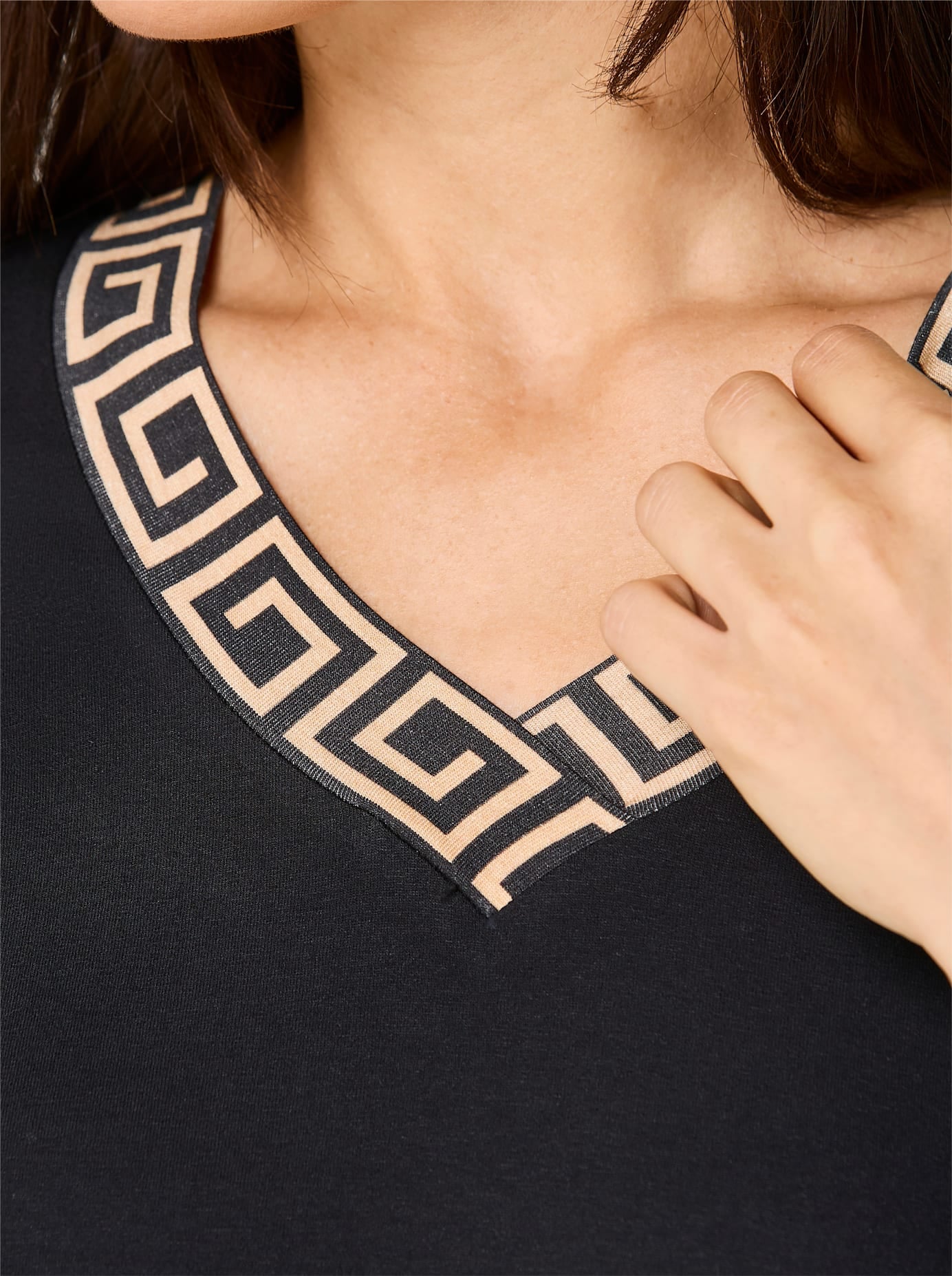 CREATION L PREMIUM T-shirt à manches longues »Longshirt«, 1 pièces
