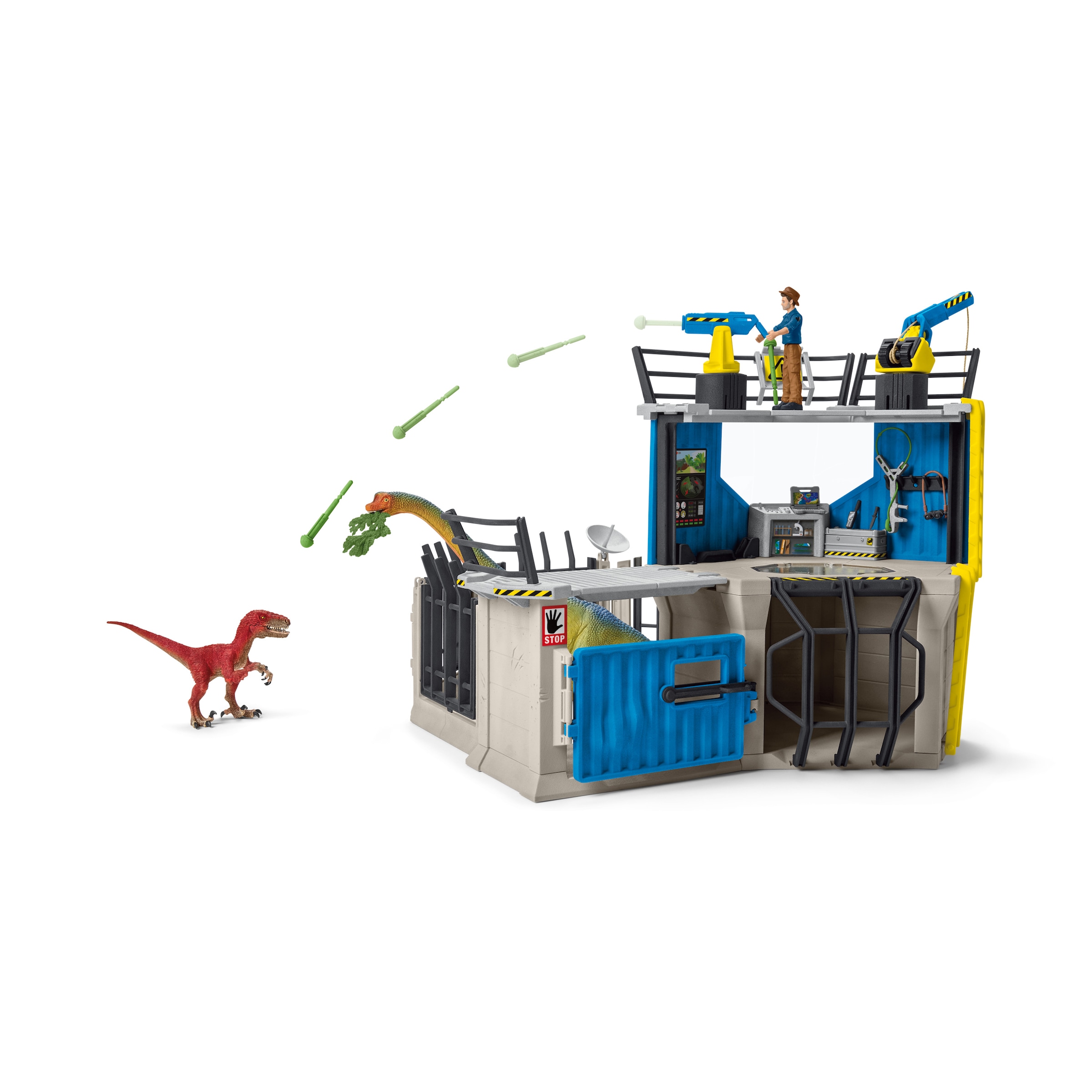 Schleich® Spielwelt »DINOSAURS, Grosse Dino-Forschungsstation (41462)« Made in Germany