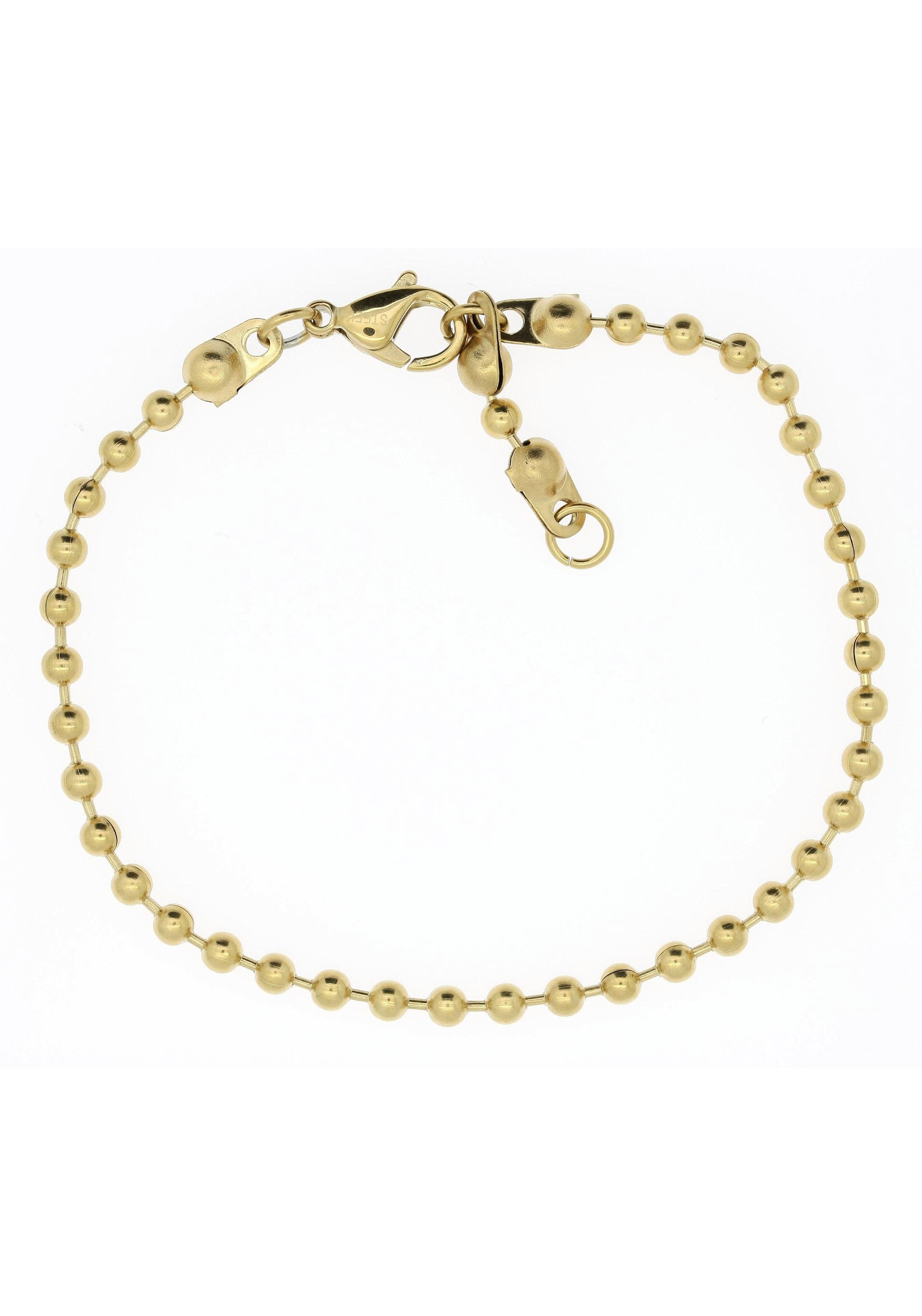Image of Firetti Edelstahlarmband »Kugelkettengliederung, 3,0 mm breit, gelbgoldfarben«, Made in Germany bei Ackermann Versand Schweiz