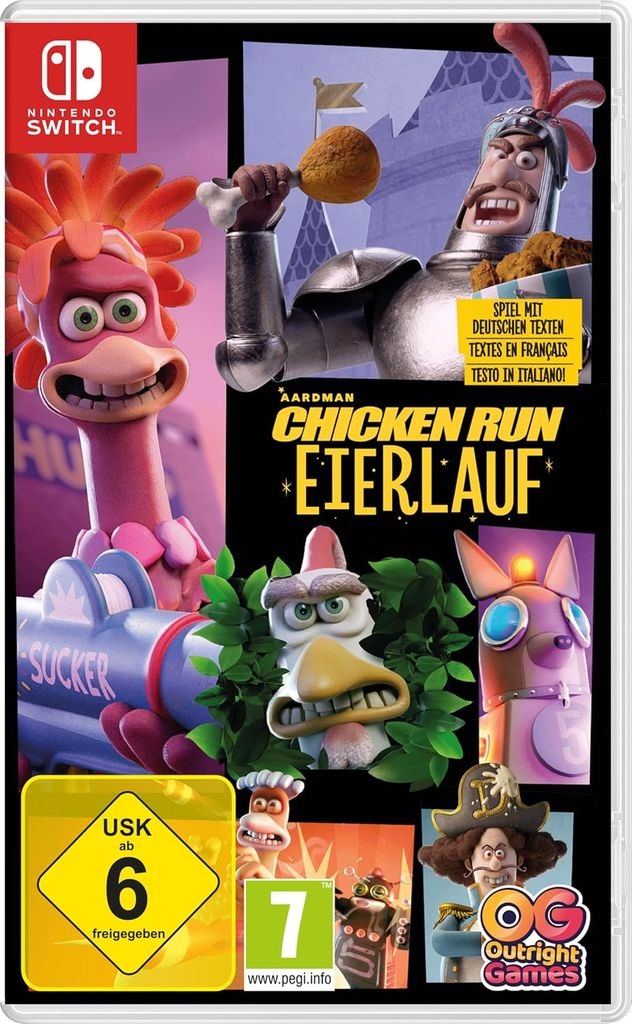 Image of Outright Games Spielesoftware "Chicken Run: Eierlauf" Nintendo Switch