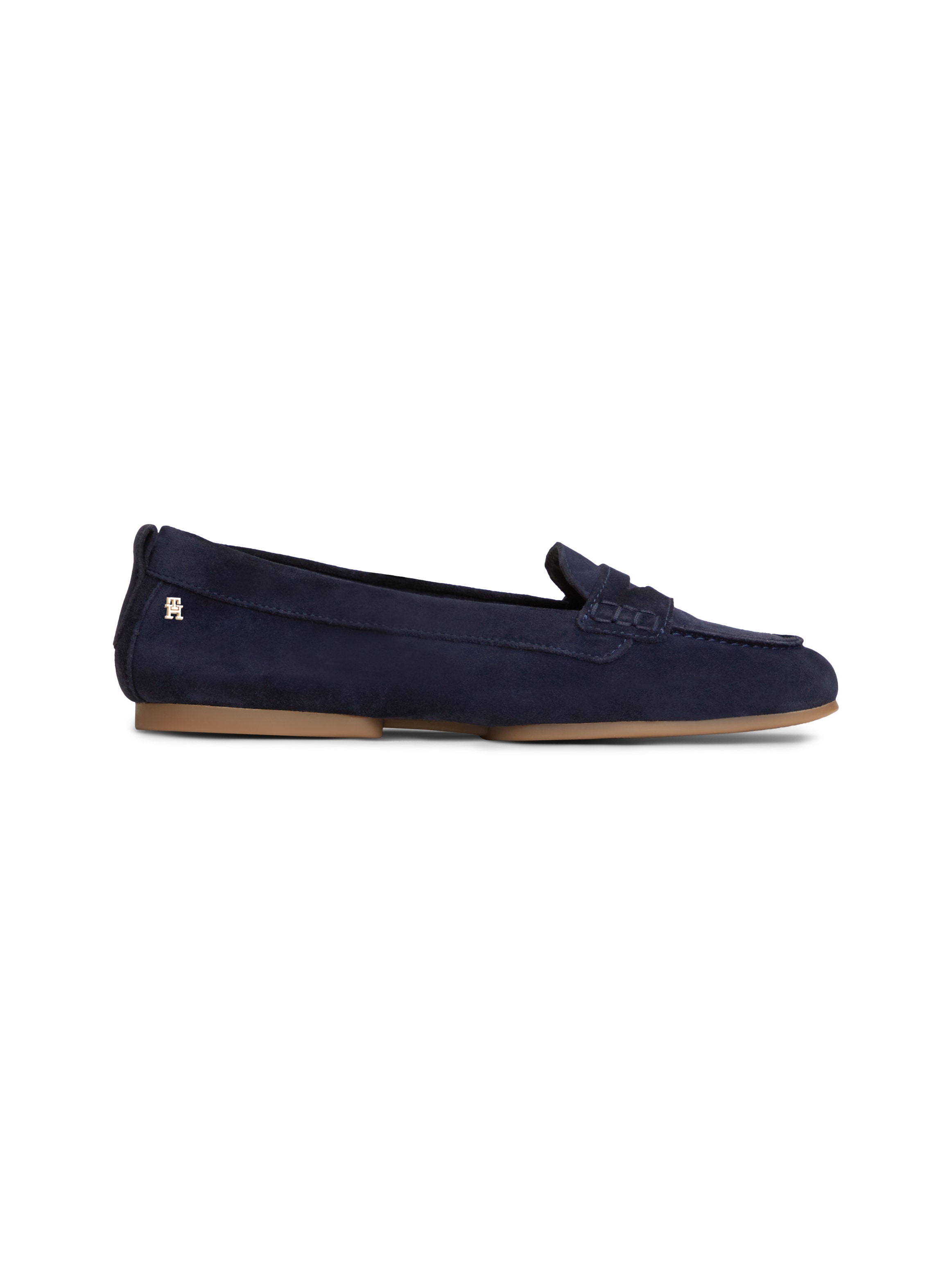 Tommy Hilfiger Loafer »TH FLEX SUEDE LOAFER BALLERINA«  Schlupfschuh, Slipper, Pennyloafer im Mokassin-Stil