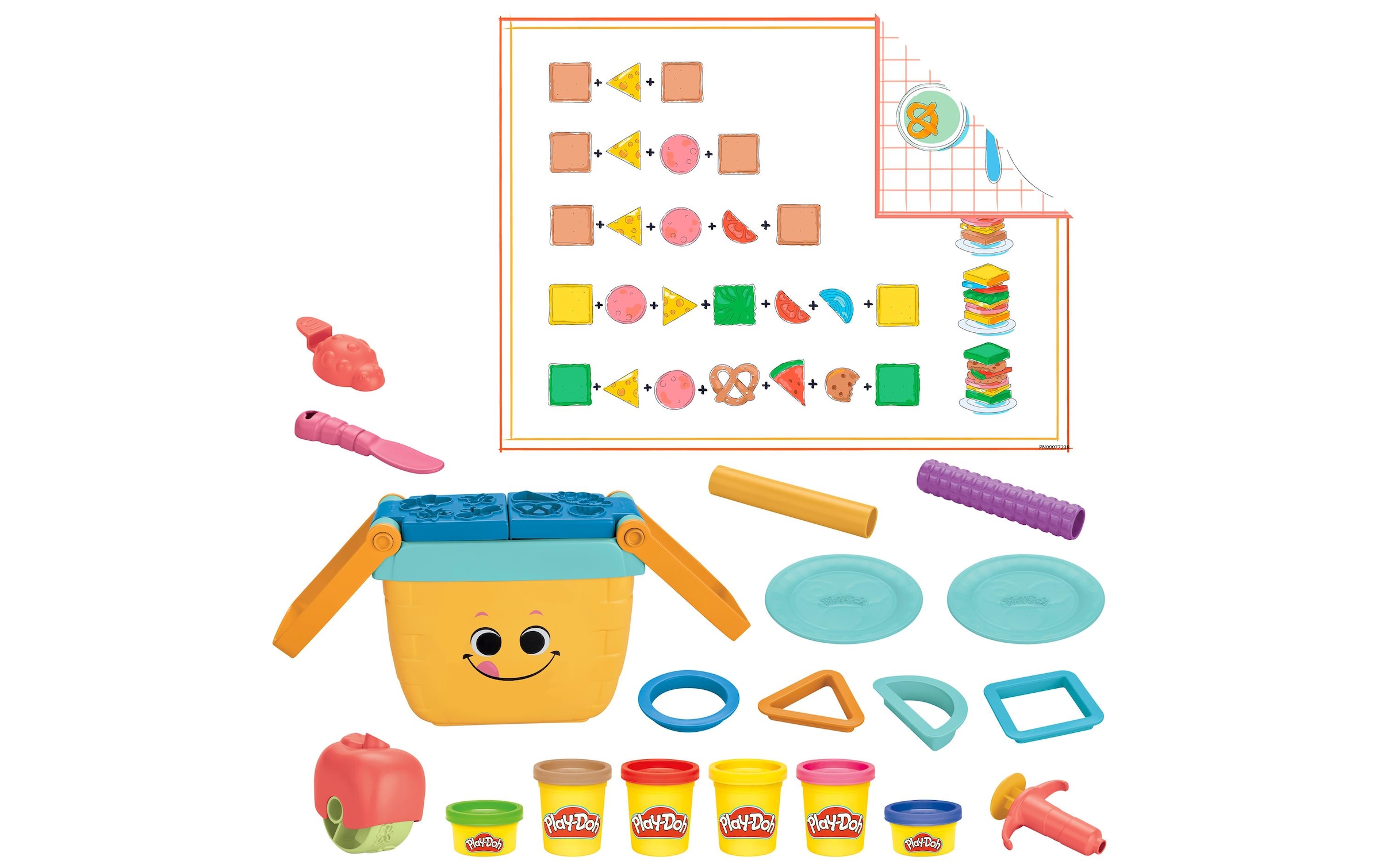 Knete »Play-Doh Knetspielzeug Korbi«
