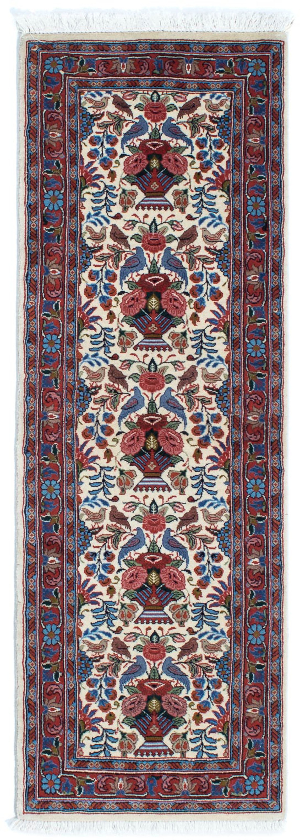 Image of morgenland Orientteppich »Perser - Ghom - 160 x 49 cm - beige«, rechteckig, 10 mm Höhe, Wohnzimmer, Handgeknüpft, Einzelstück mit Zertifikat bei Ackermann Versand Schweiz