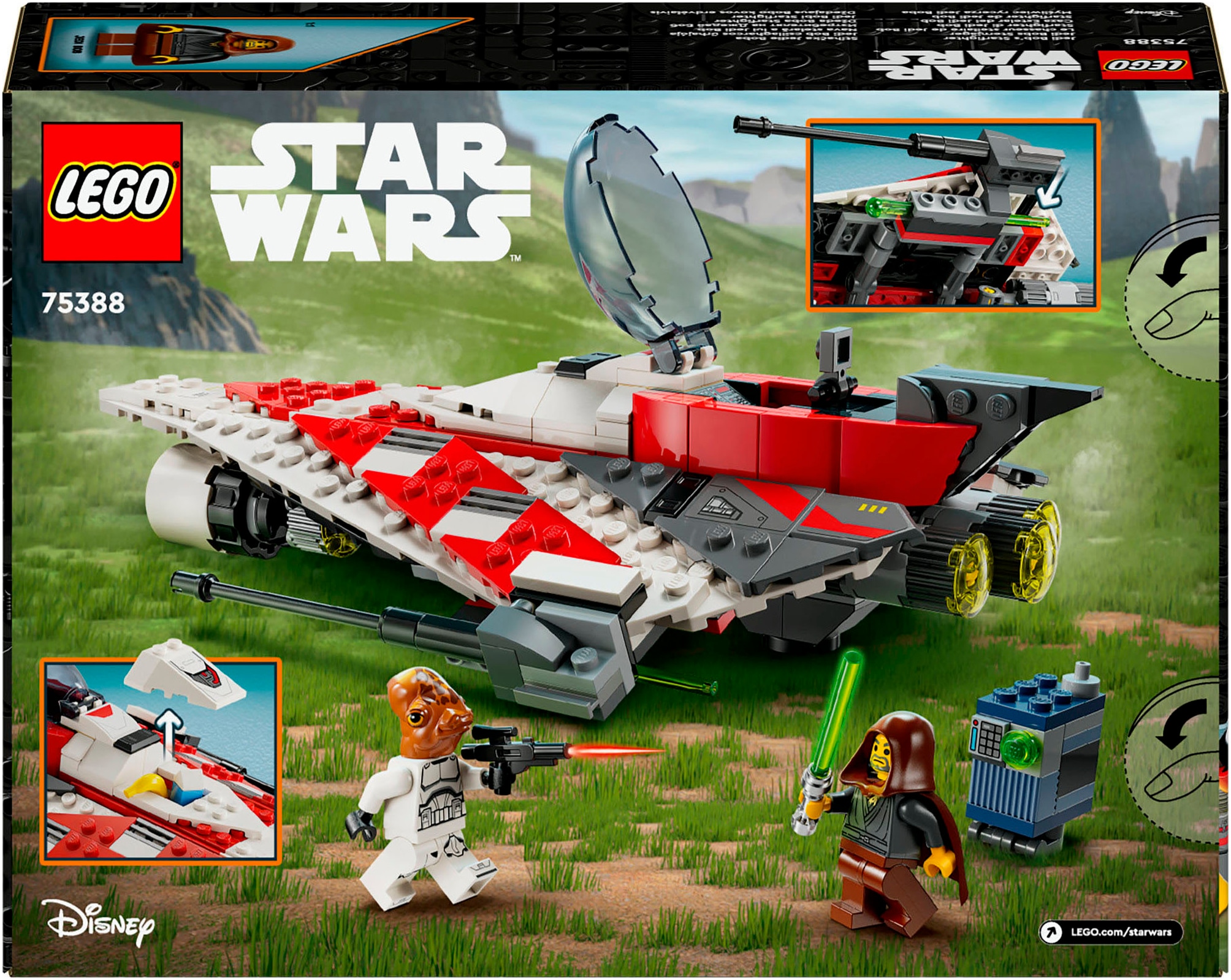LEGO® Pions de construction »Jedi Bobs Sternjäger (75388), LEGO Star Wars ™« Made in Europe