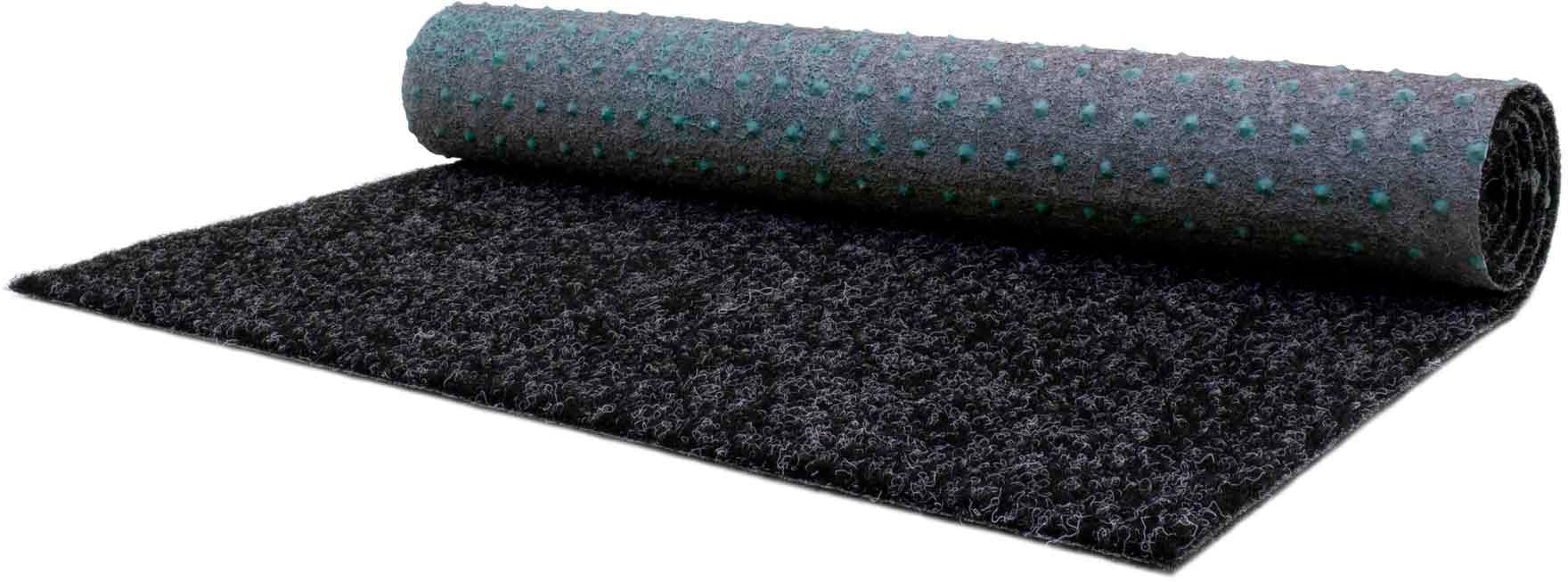 Image of Primaflor-Ideen in Textil Kunstrasen "PORTO, Gesamthöhe 10 mm, Made in Netherlands" rechteckig aus Nadelfilz, mit Drainage-Noppen, für Balkon & Terrasse