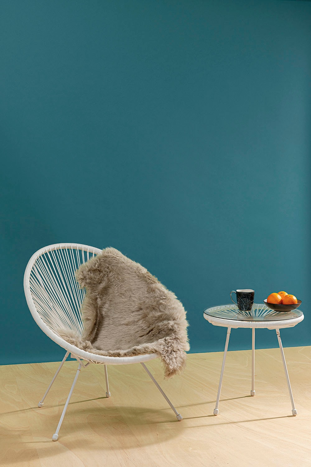 Kare Design Teppich »Lammfell Heidi 65x85cm« Motivform 4 mm Höhe weiss oder grau