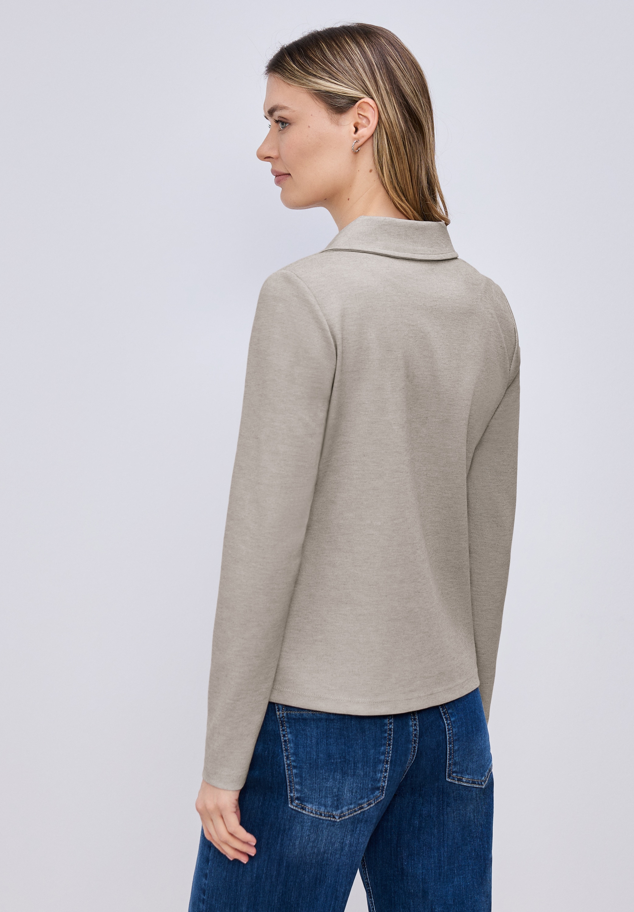 STREET ONE Veste blazer mit Piqué-Struktur