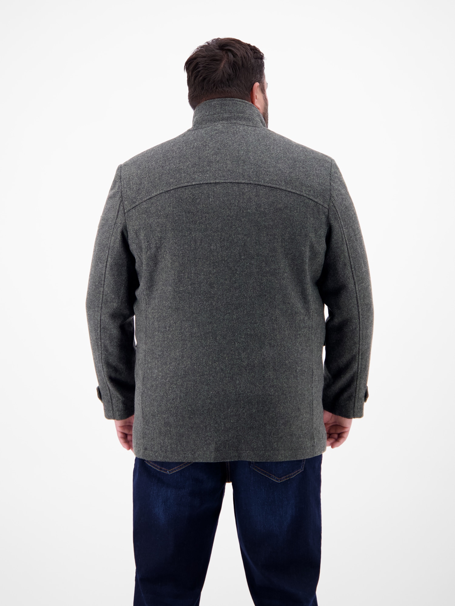 LERROS Manteau en laine »Kurzmantel für Herren in Grossen Grössen«