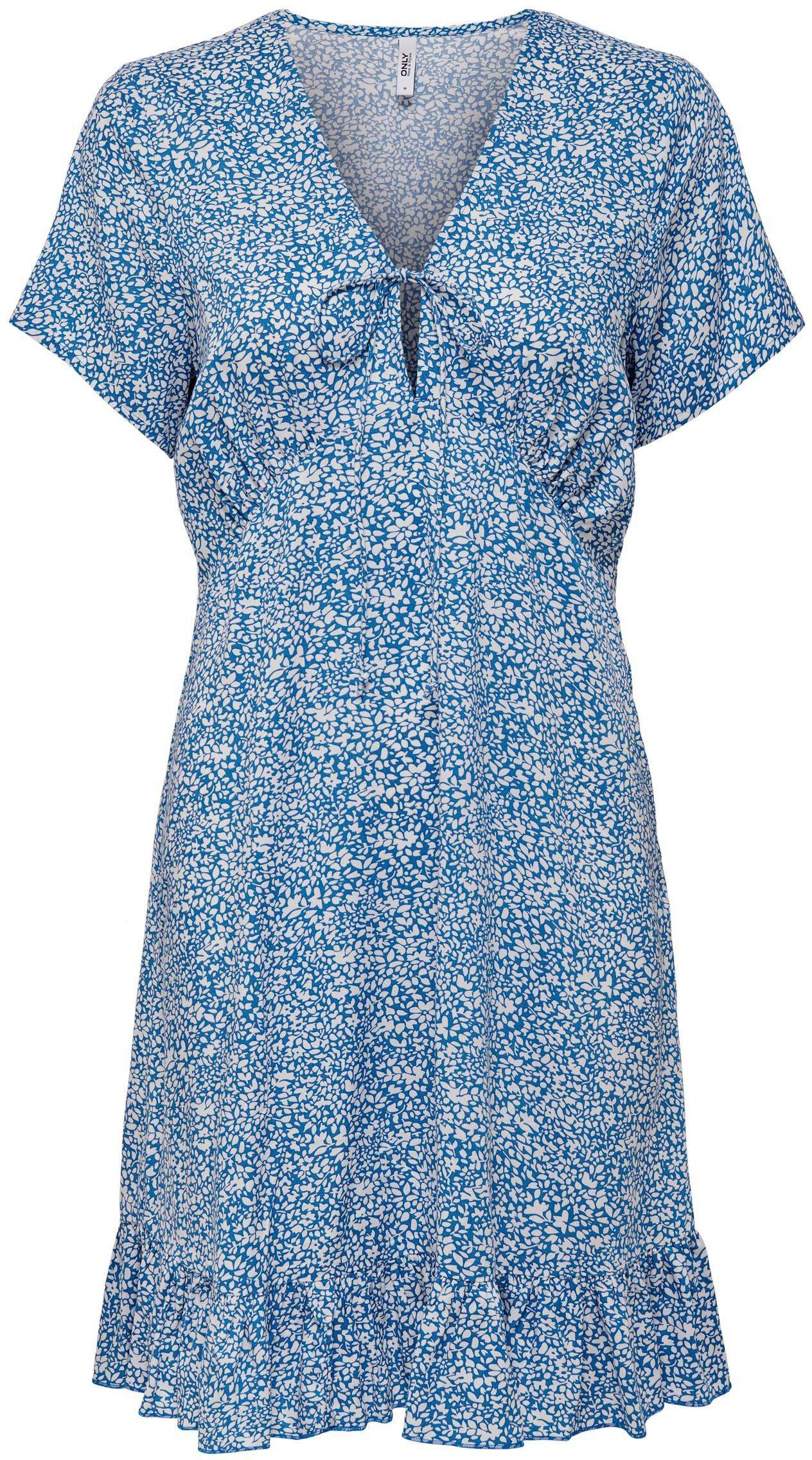 Image of Only Druckkleid »ONLALINA SS SHORT DRESS«, mit Volant bei Ackermann Versand Schweiz