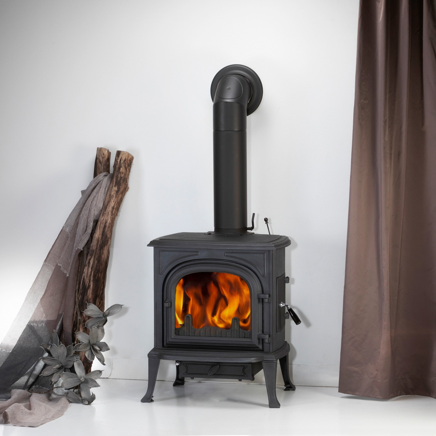 Image of GLOBEFIRE Gussofen »Orion«, Gusseisen, 7 kW bei Ackermann Versand Schweiz