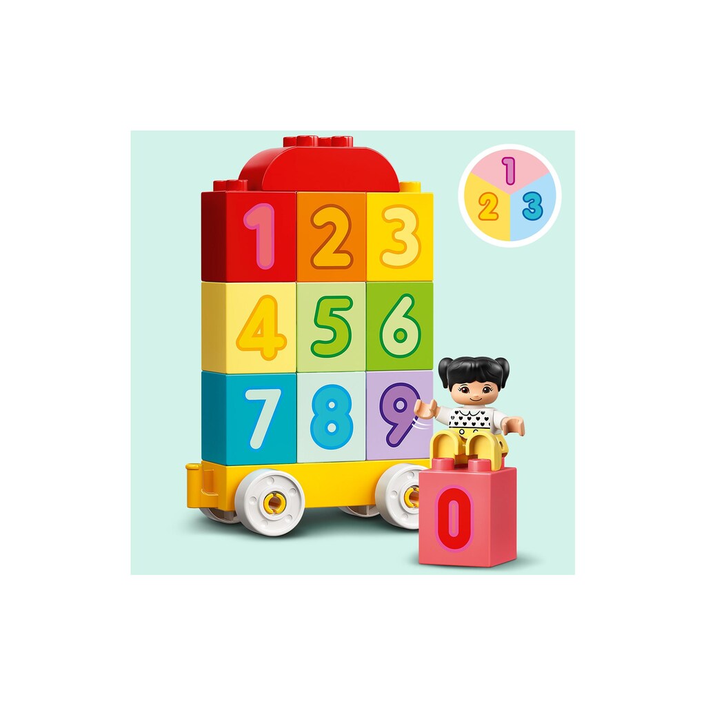 LEGO® Konstruktionsspielsteine »Zahlenzug Zählen«