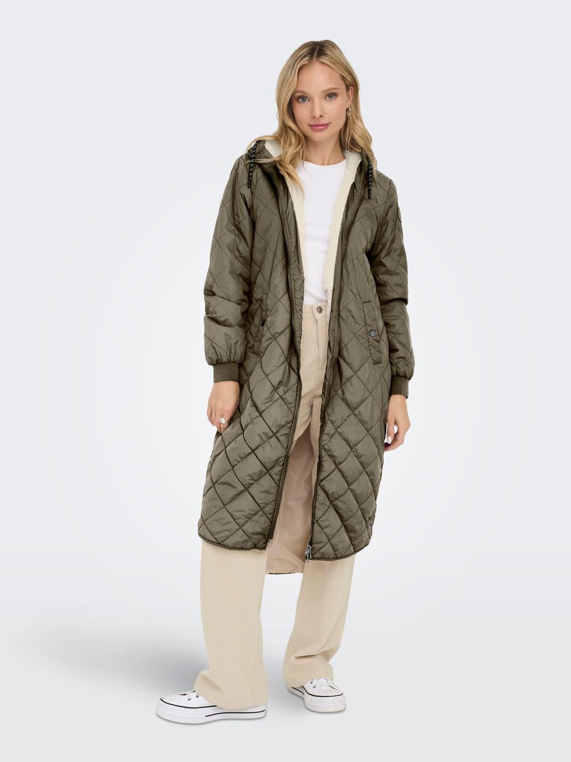 ONLY Steppmantel »ONLNEWSANDY QUILT COAT CC OTW«
