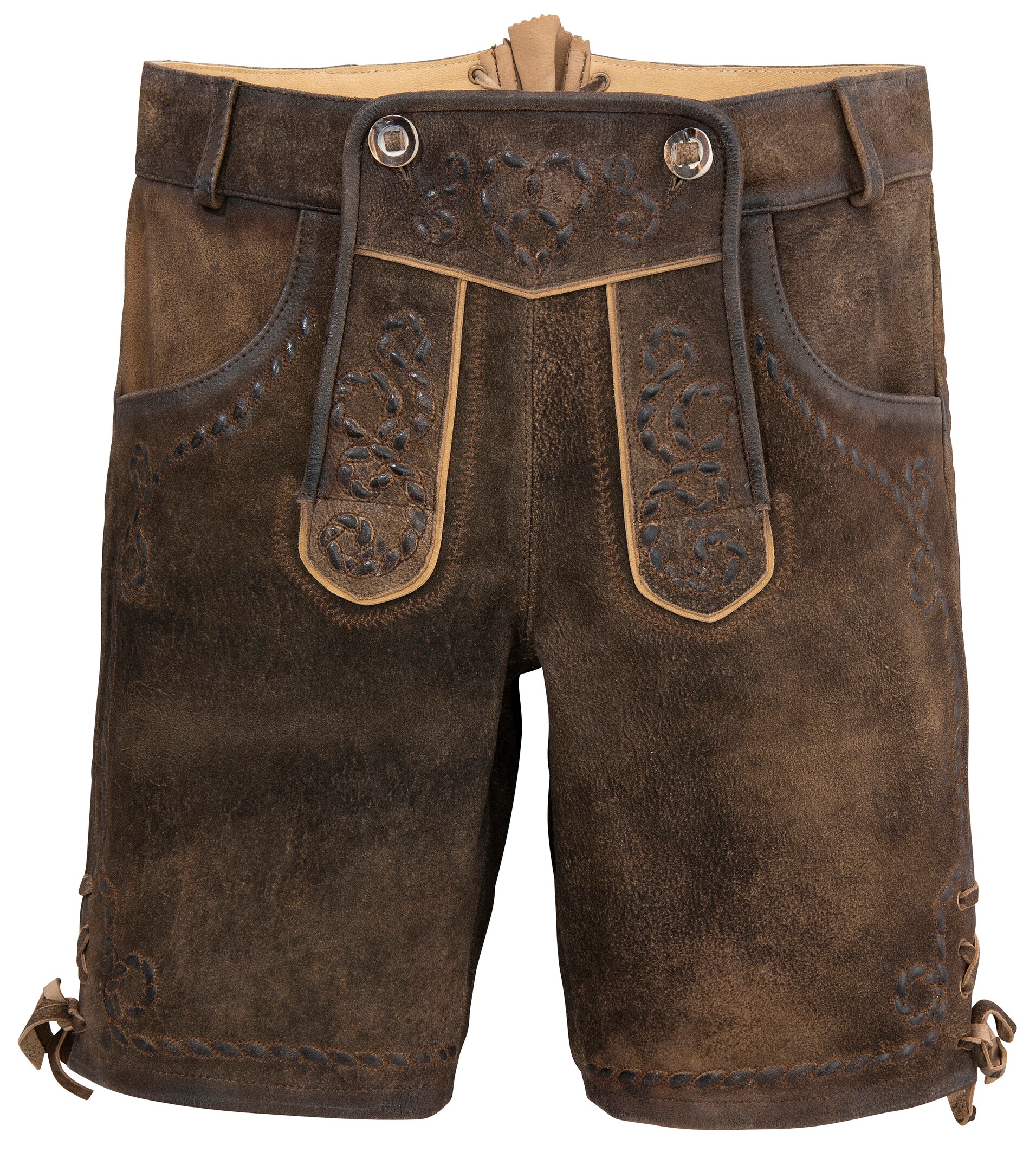 Image of MarJo Trachtenlederhose, Damen, mit traditioneller Stickerei bei Ackermann Versand Schweiz