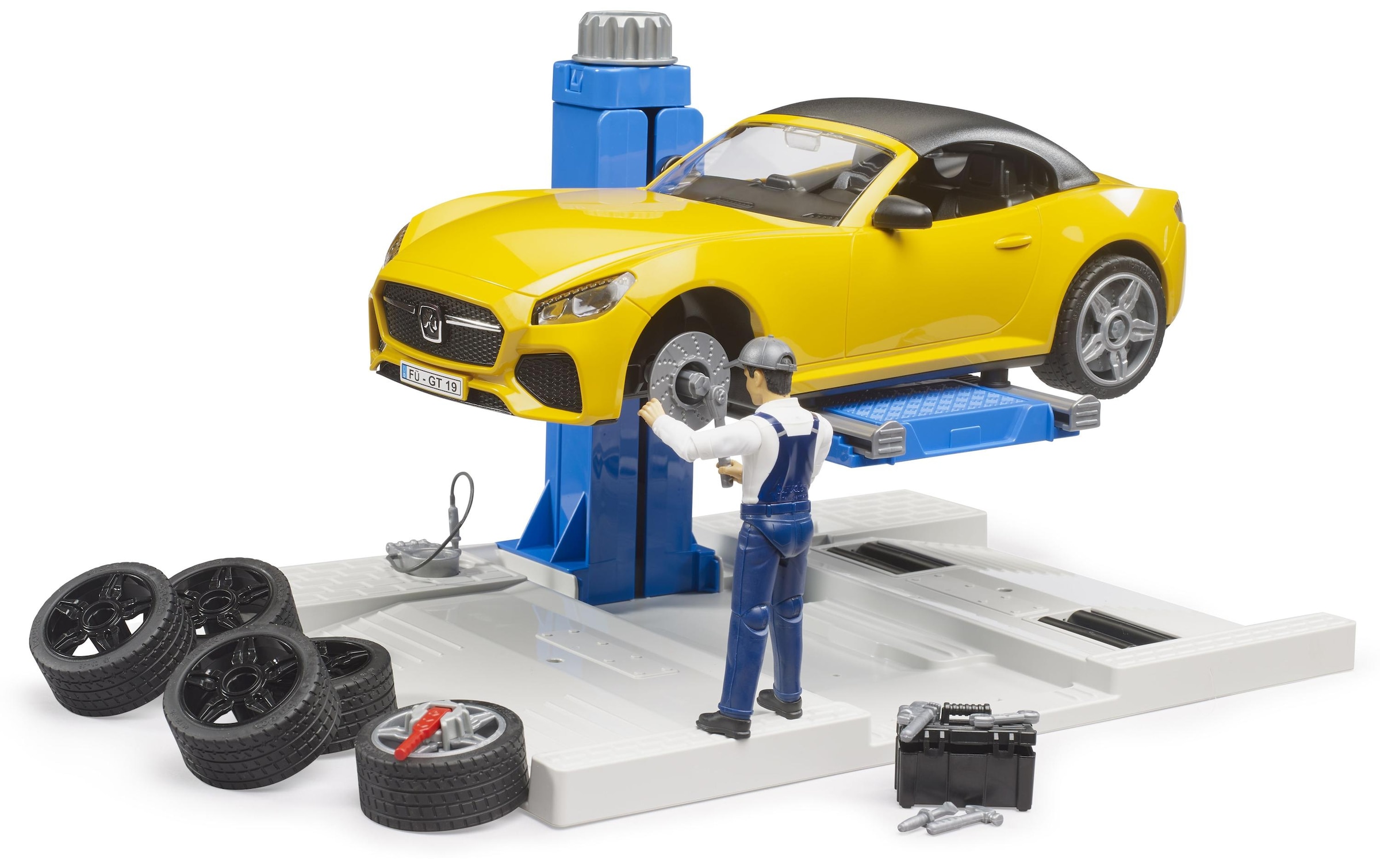 Bruder® Spielzeug-Auto »Werkstatt«