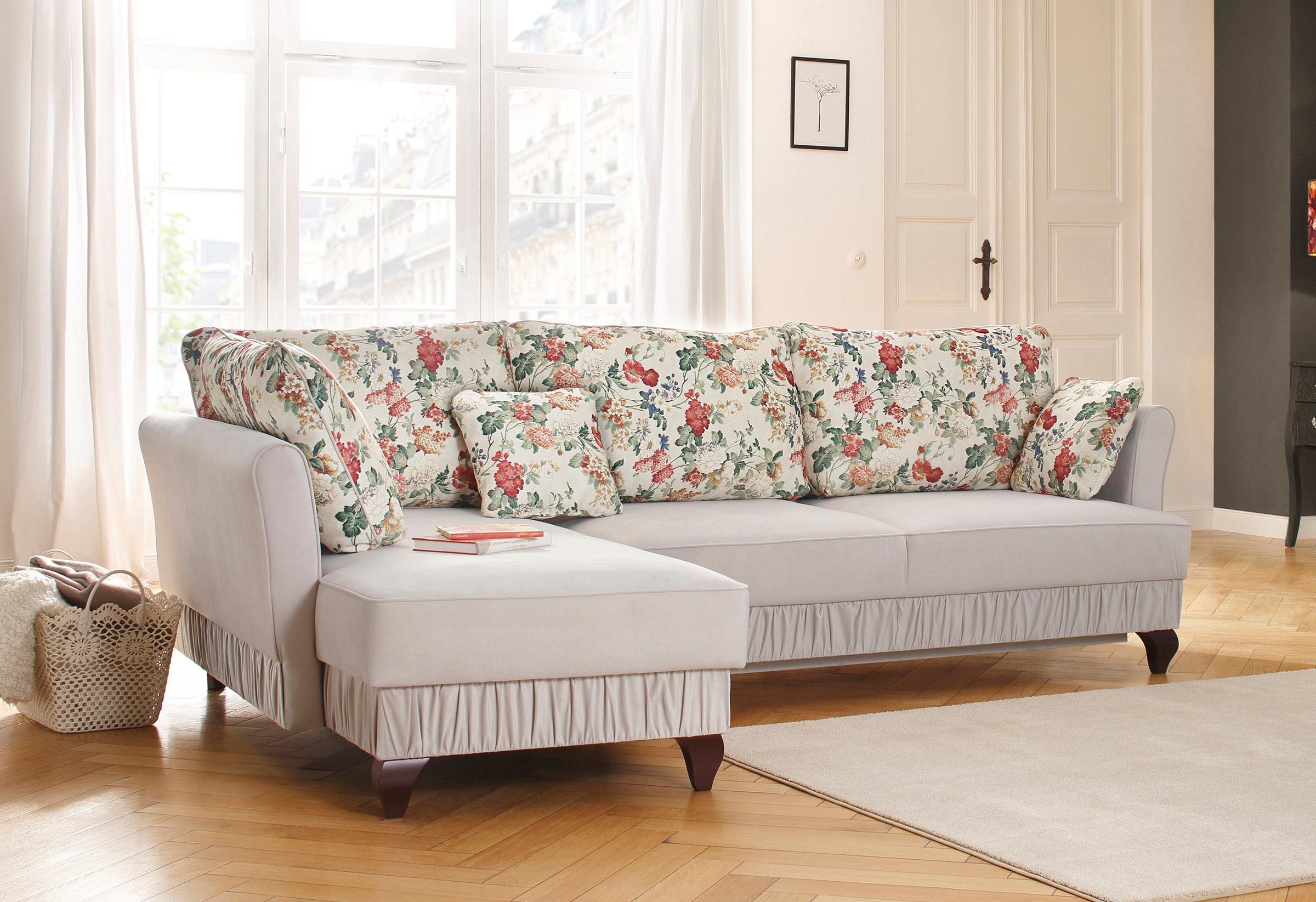 Image of Home affaire Ecksofa »Vera«, mit Bettfunktion, incl. Bettkasten bei Ackermann Versand Schweiz