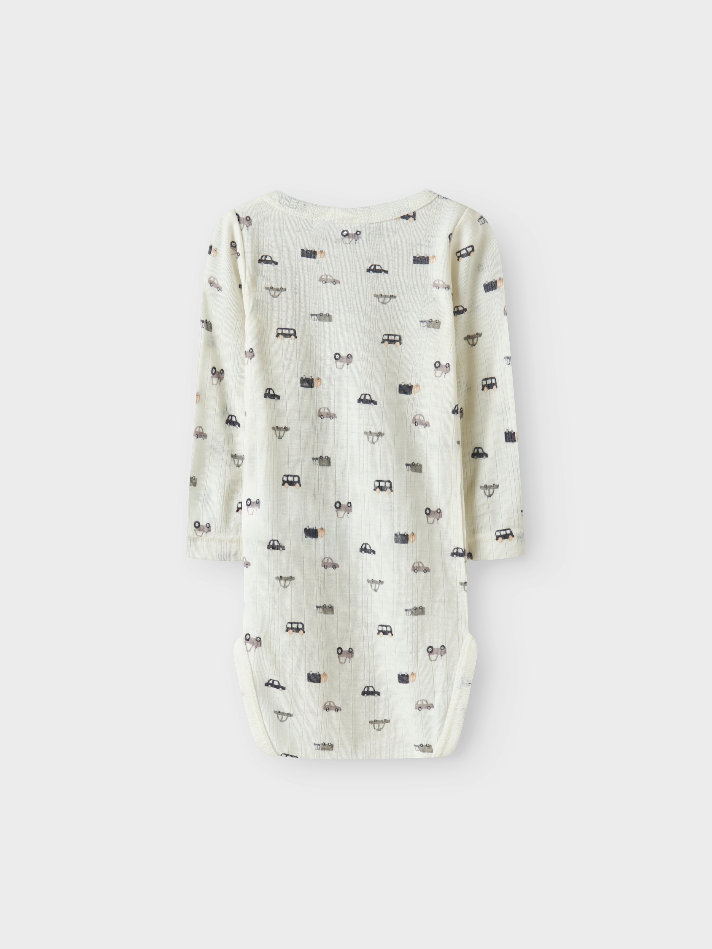 Name It Langarmbody »NBMWANG WOOL NEEDLE LS BODY NOOS«, aus reiner Merinowolle