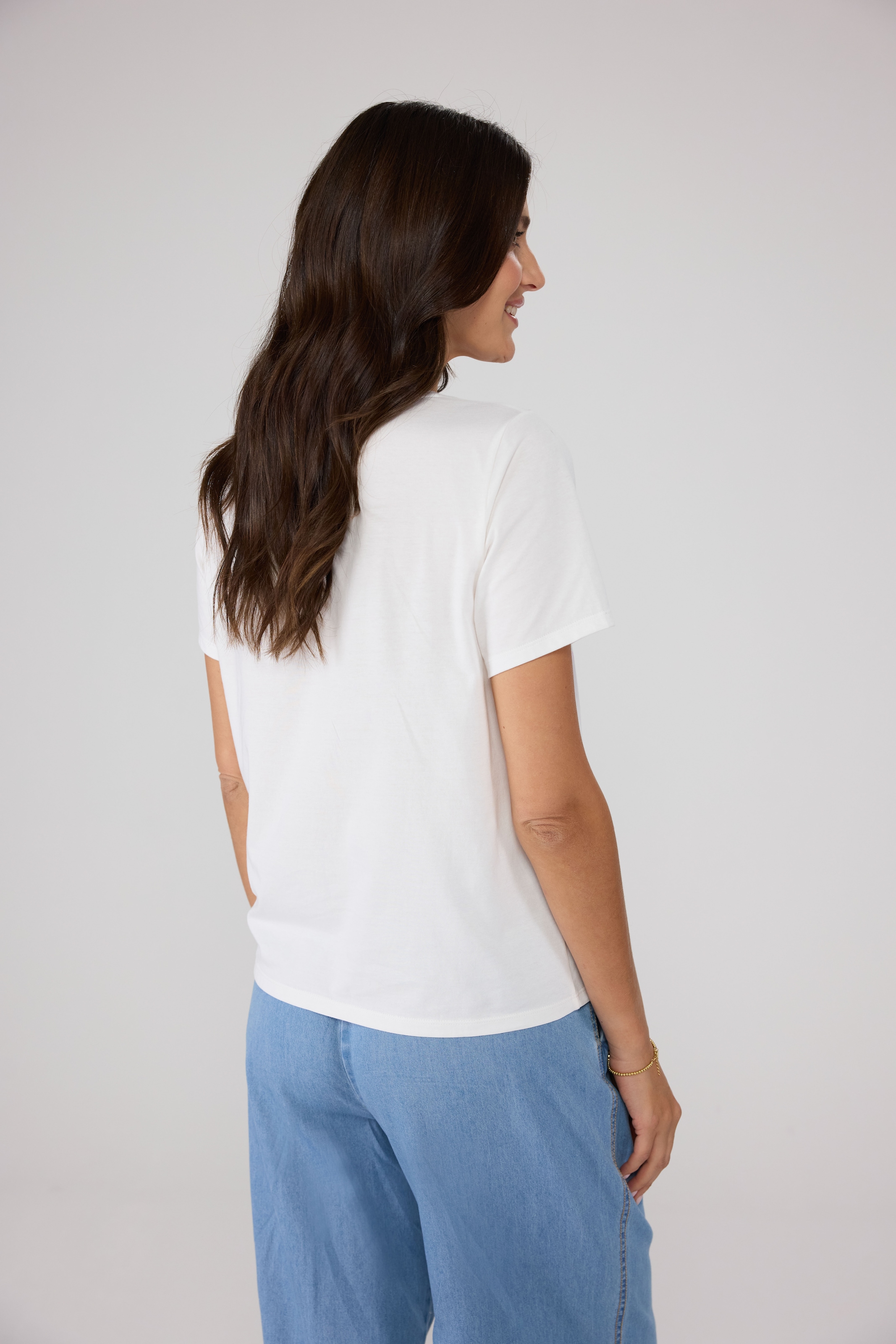 Lieblingsstück Rundhalsshirt »ClairyL«, mit grossem Frontprint