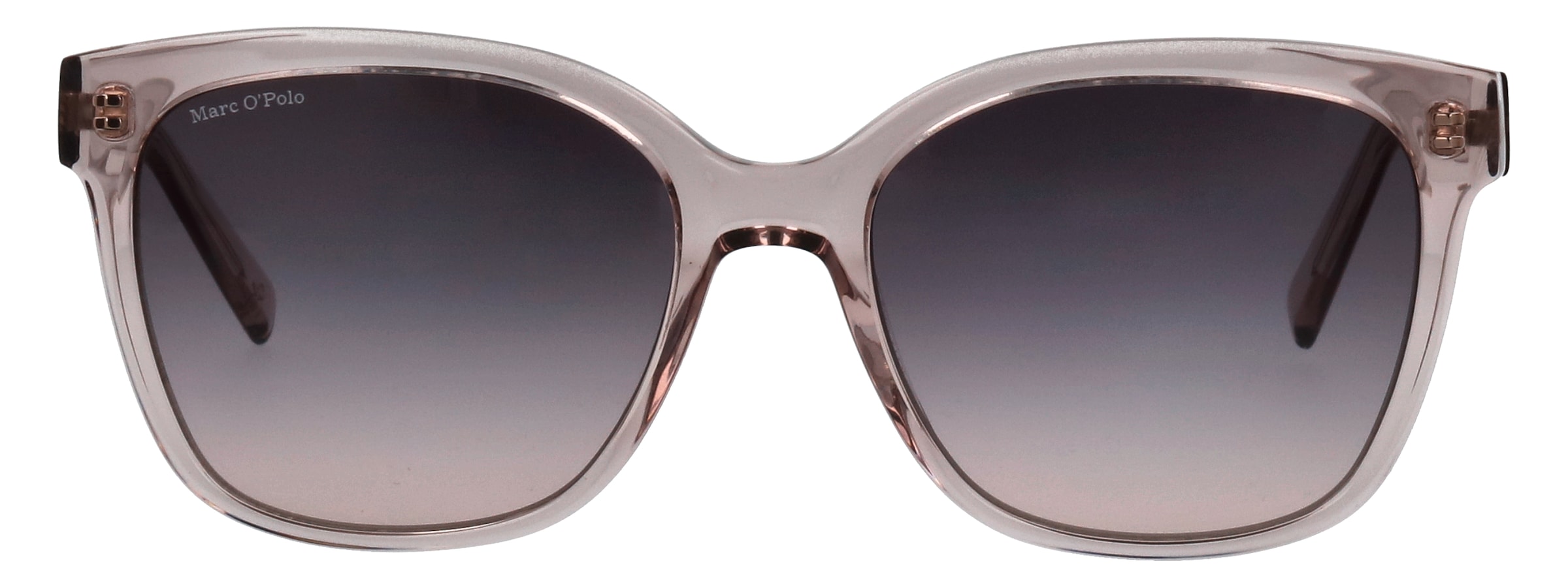 Marc O'Polo Lunettes de soleil »Modell 506235« Form Butterfly, Logoschriftzug auf Bügel, Kunststofffassung