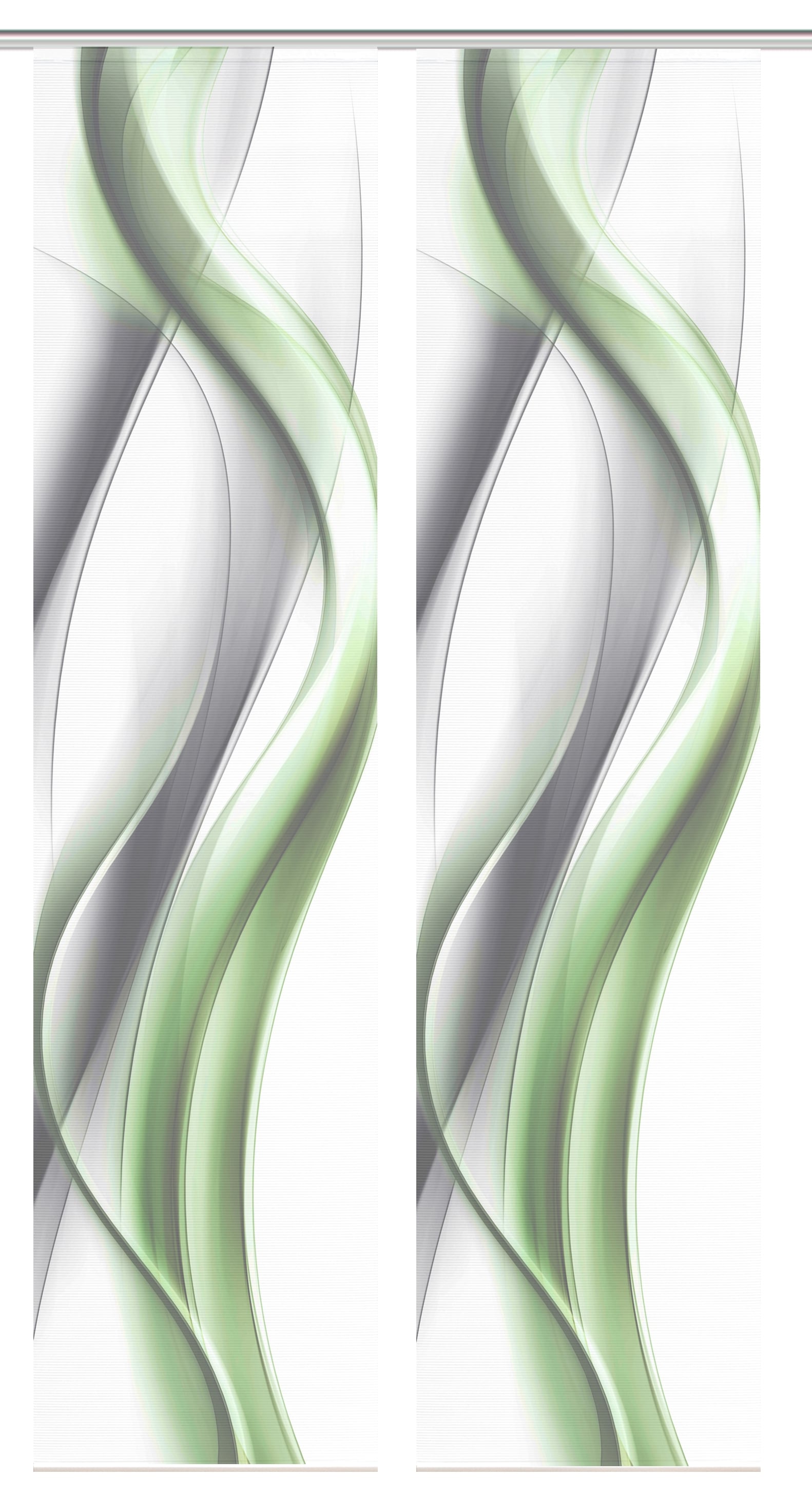 Vision S Rideau coulissant »CARA« Support de panneau 2 cuis tlg. rideau coulissant, aspect bambou, impression numérique, SET