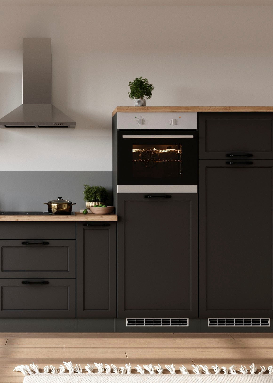 KOCHSTATION Four/réfrigérateur encastrable »KS-Lana« largeur 60 cm