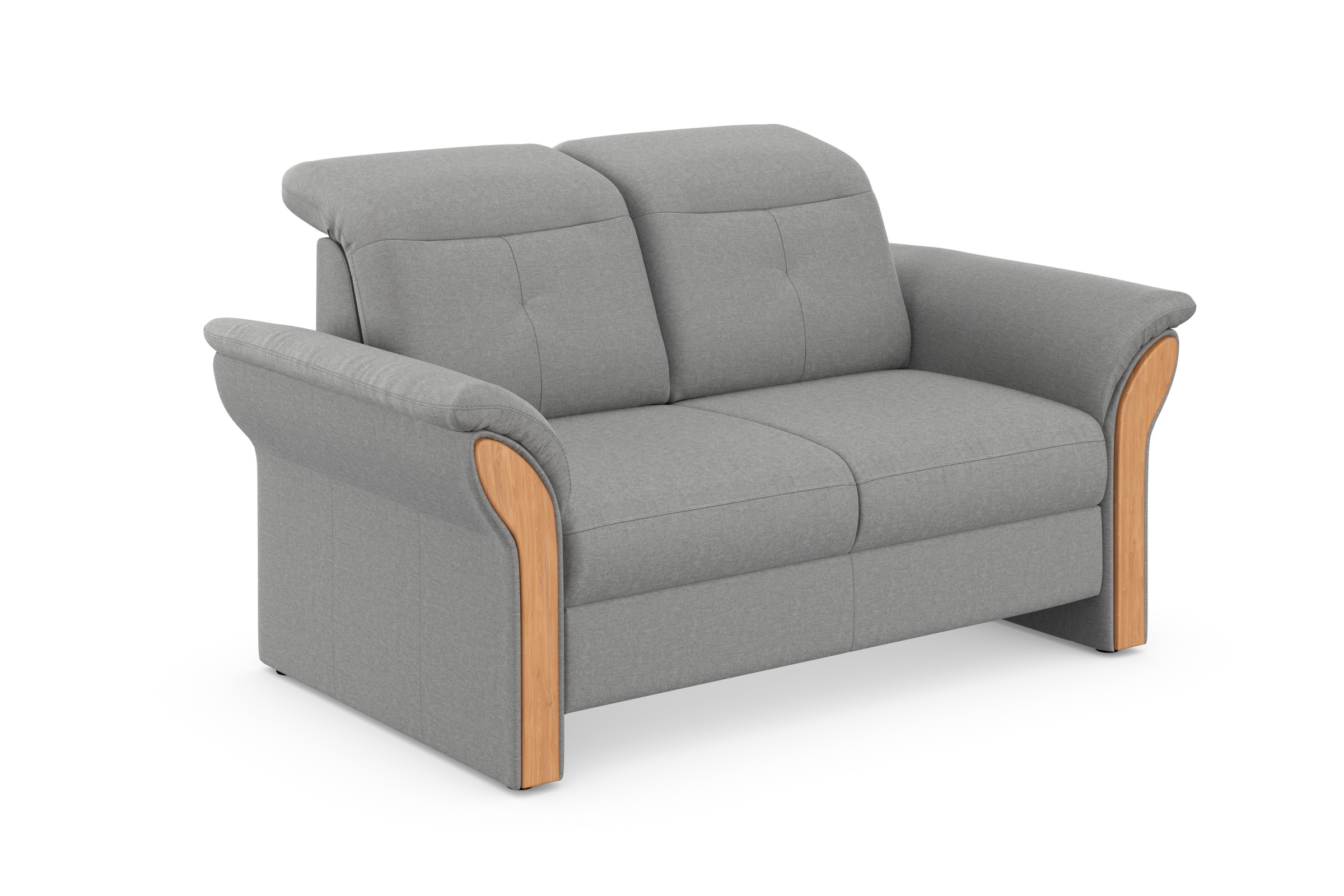 Home affaire 2-Sitzer »Dangast« Kopfteilverstellung, Holz-Chatosen, wahlweise auch im Easy Clean Bezug