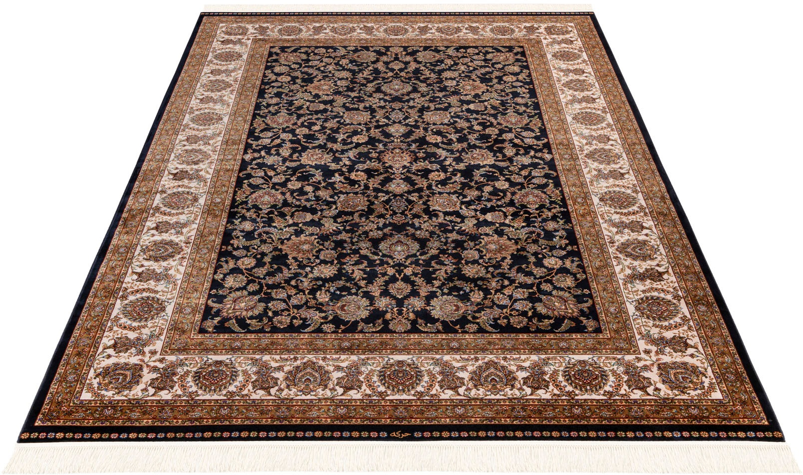 Image of Obsession Teppich "My Babylon of Obsession 300" rechteckig 8 mm Höhe Kurzflor, Orient-Optik, mit Fransen, besonders hohe Knotendichte