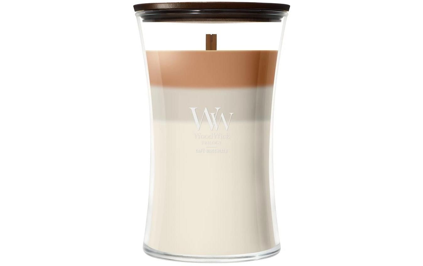 Image of Woodwick Duftkerze "Café Macchiato Trilogy Large Jar"