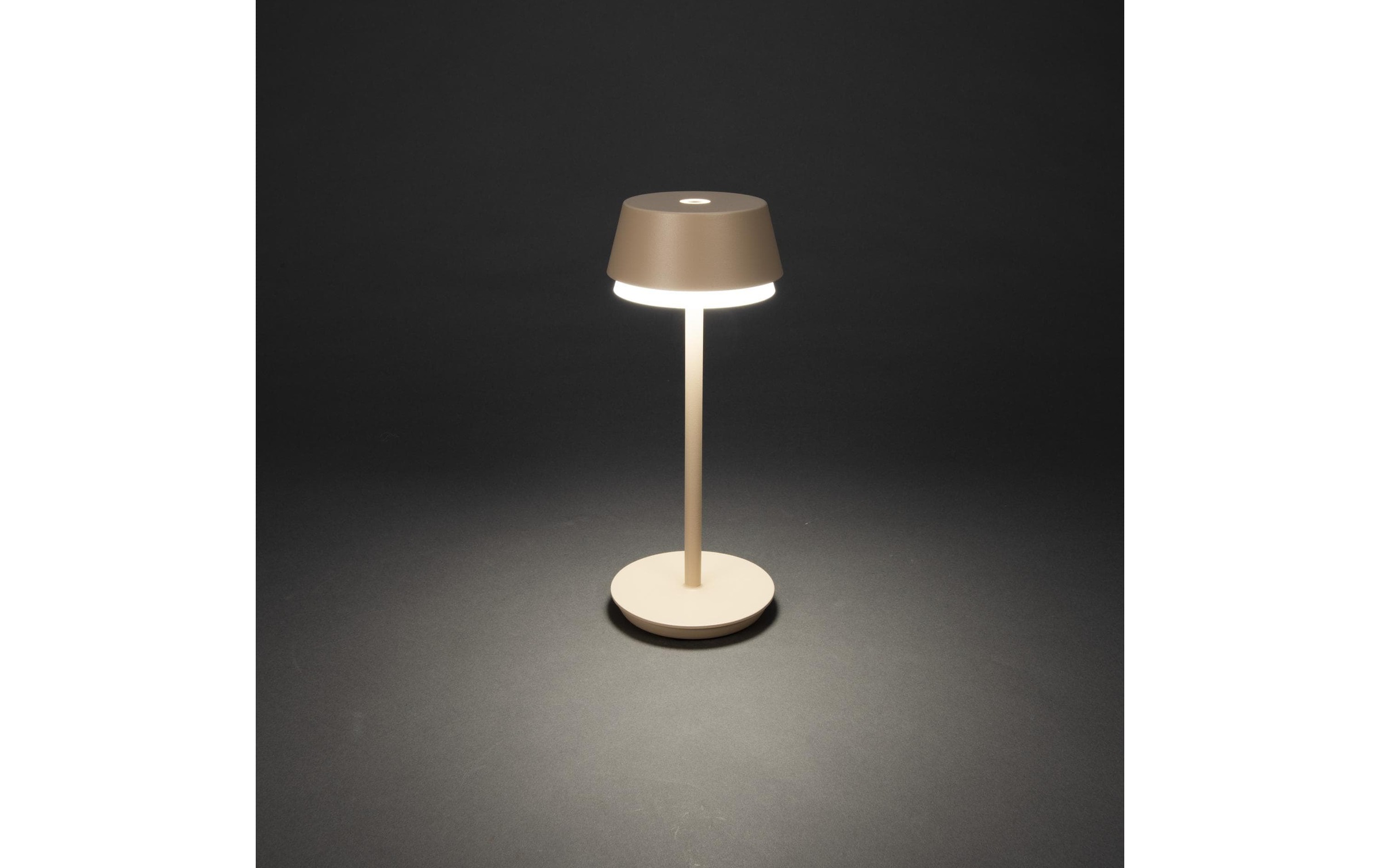 KONSTSMIDE LED Tischleuchte »Lyon Sand, 2700-4000 K / RGB«, 1 flammig