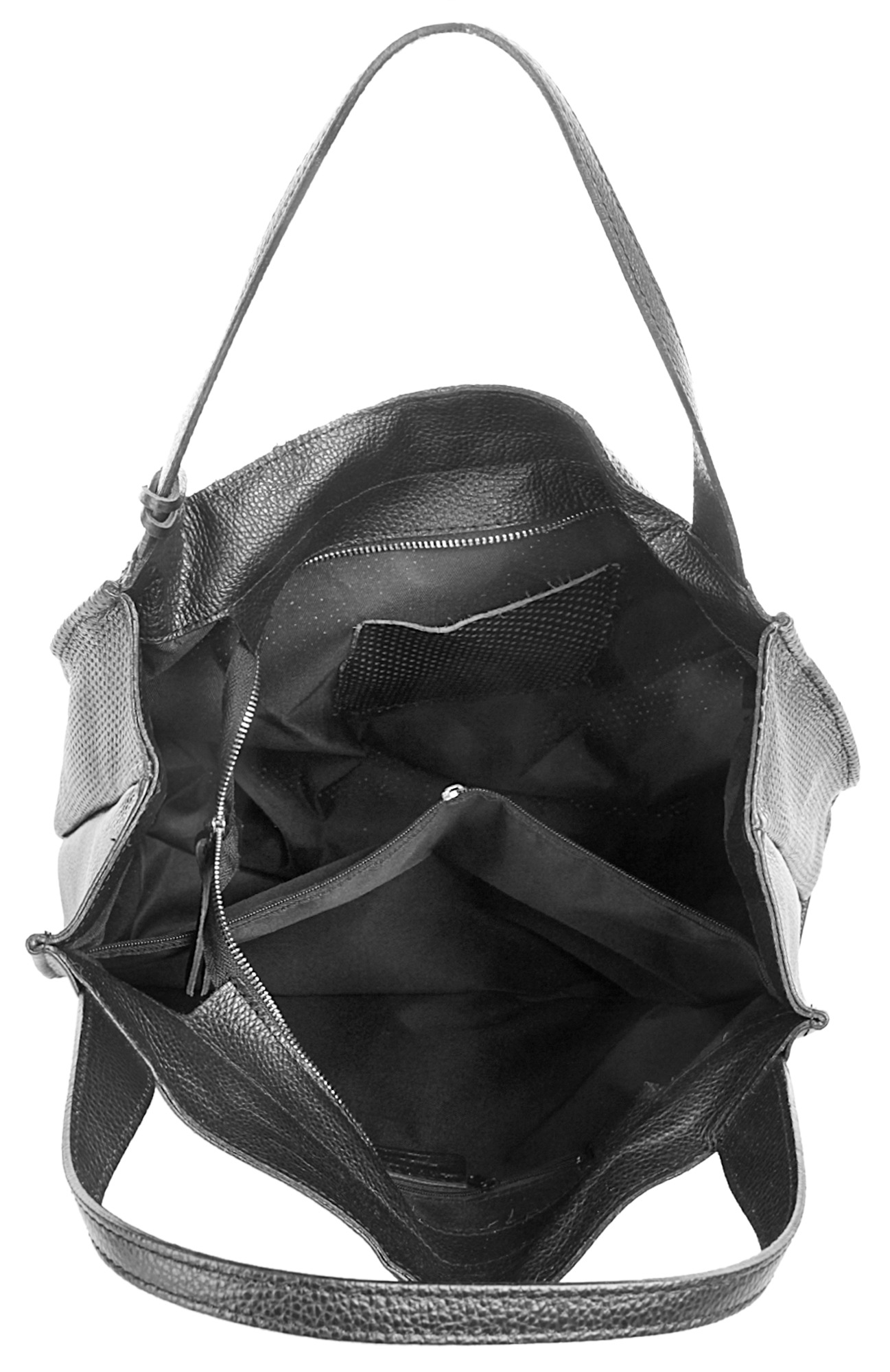 Cluty Shopper, echt Leder, Made in Italy