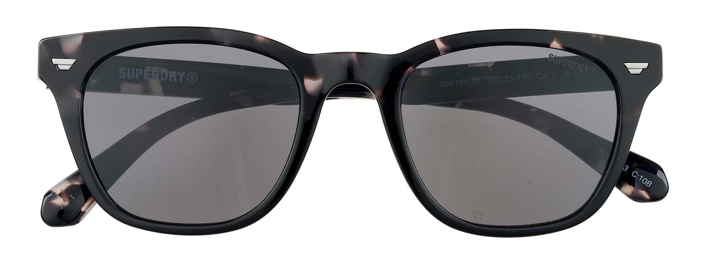 Superdry Sonnenbrille »Modell 996100« Form Karree/Eckig , Logoschriftzug auf Bügel, Kunststofffassung