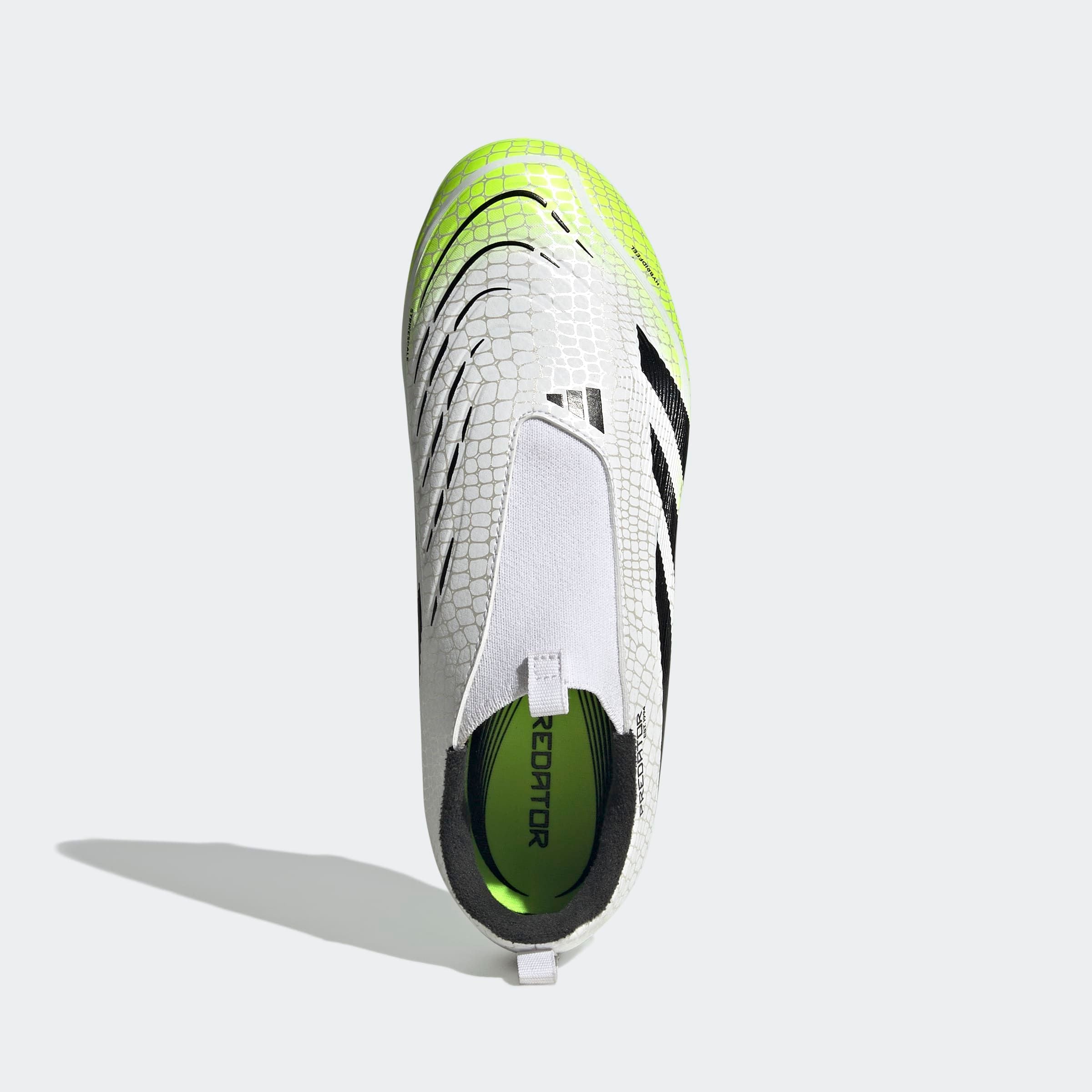 adidas Performance Fussballschuh »PREDATOR LEAGUE LACELESS KIDS FG/MG«, geeignet für Rasen- und Kunstrasenplätze